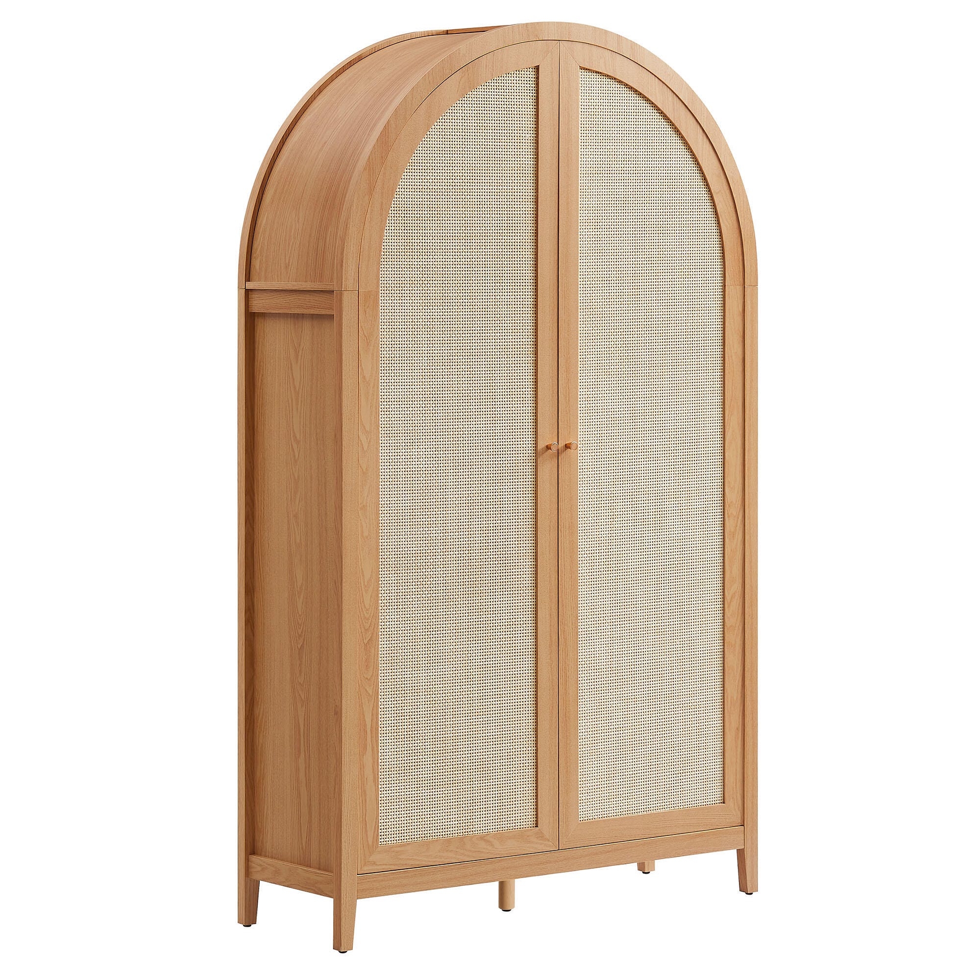 Modway Calista 46" Accent Cabinet, Natural, large