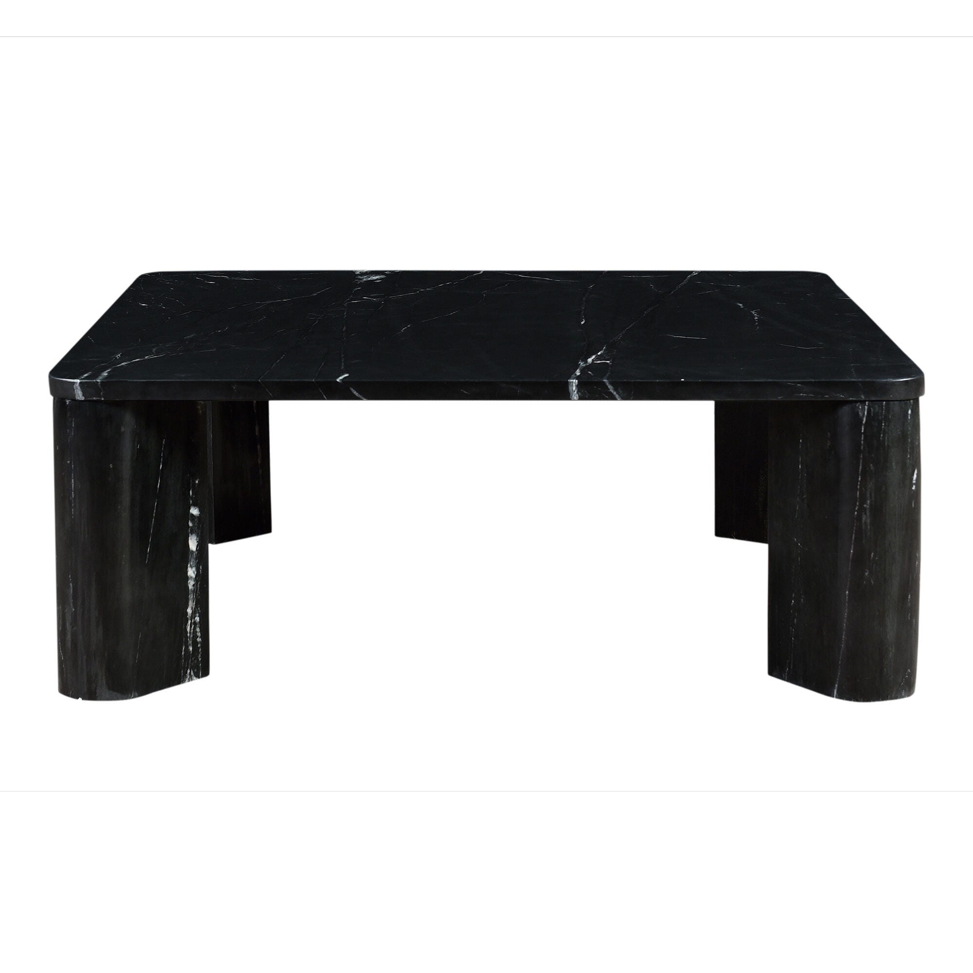 Moe's Home Segment Coffee Table, Black, large