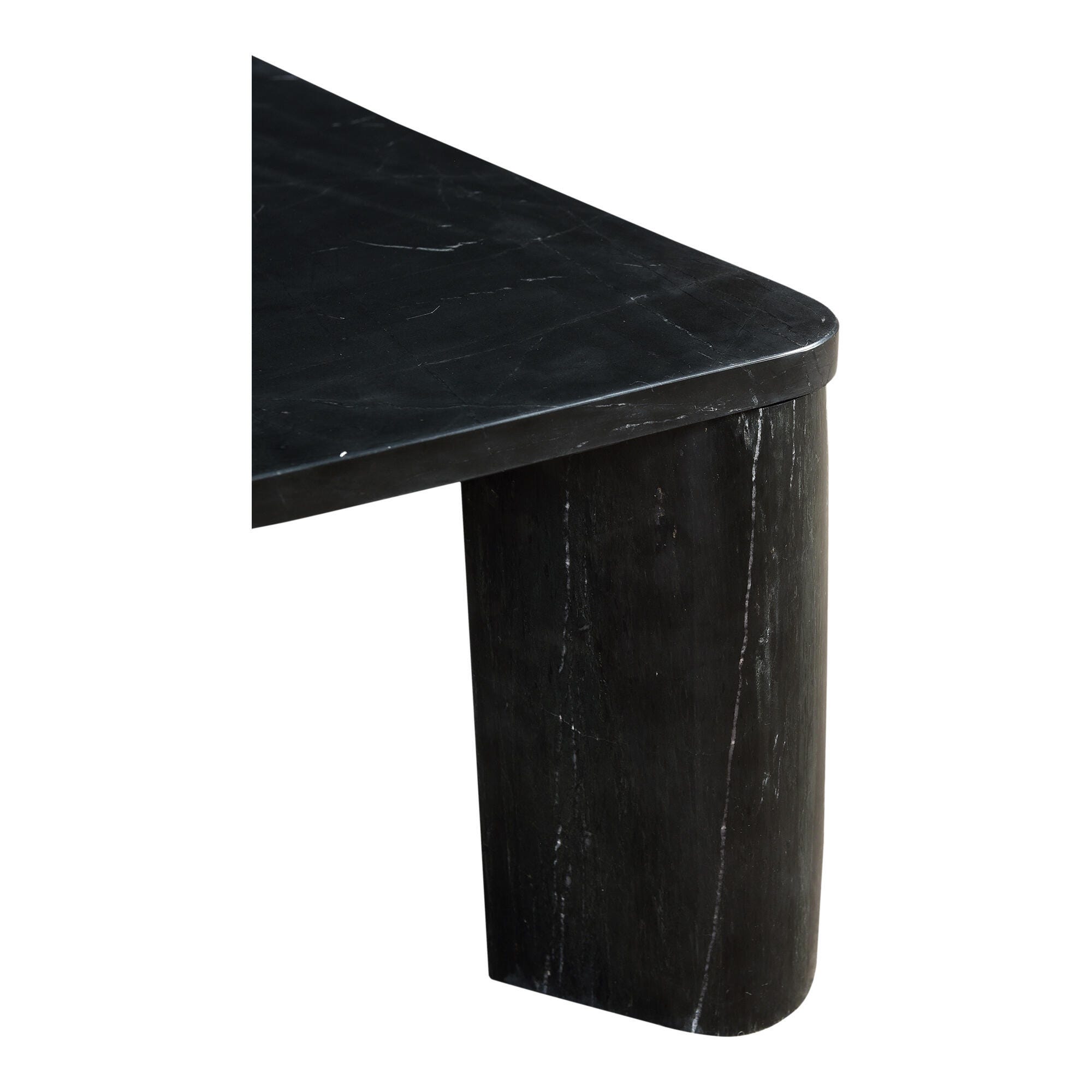 Moe's Home Segment Coffee Table, Black, large