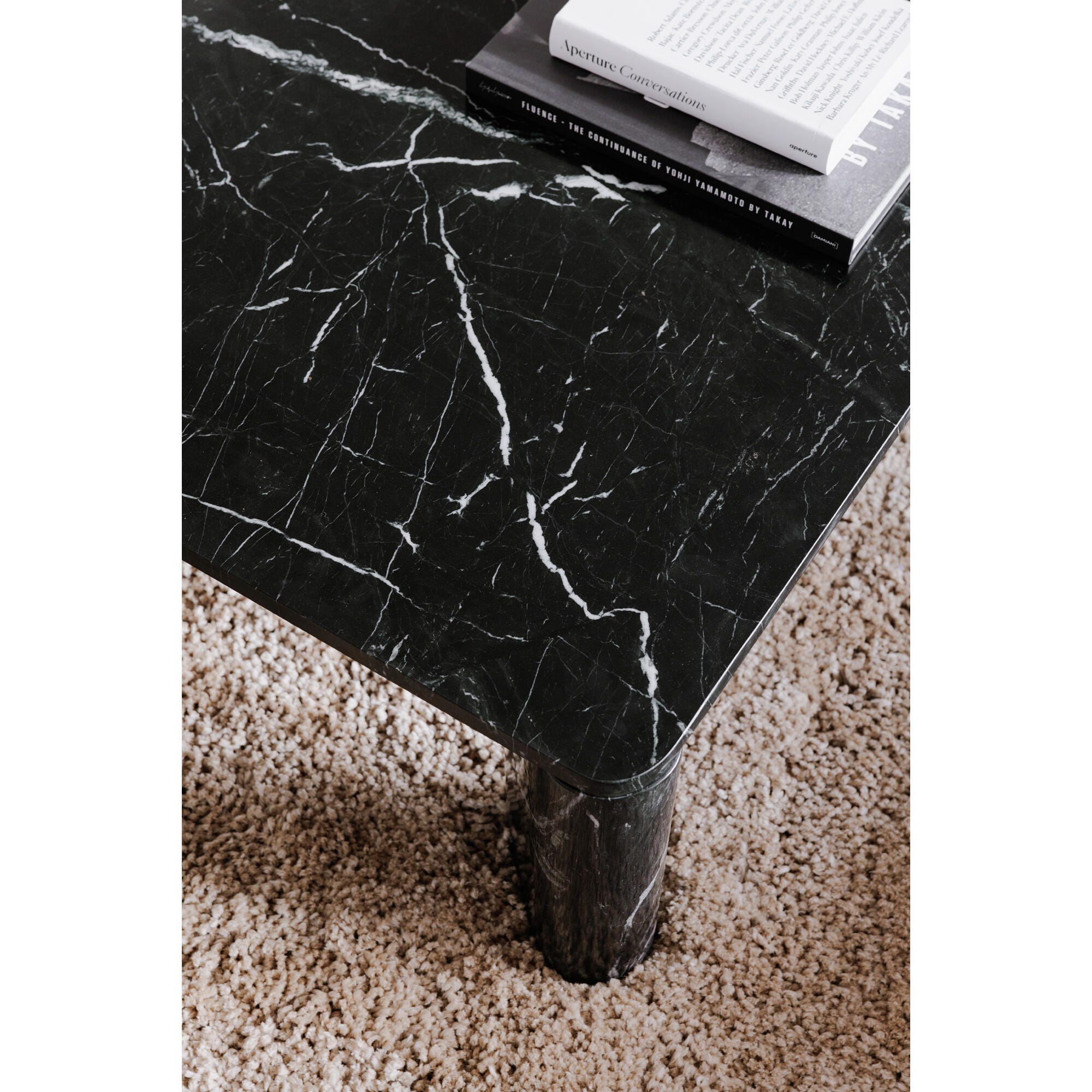Moe's Home Segment Coffee Table, Black, large