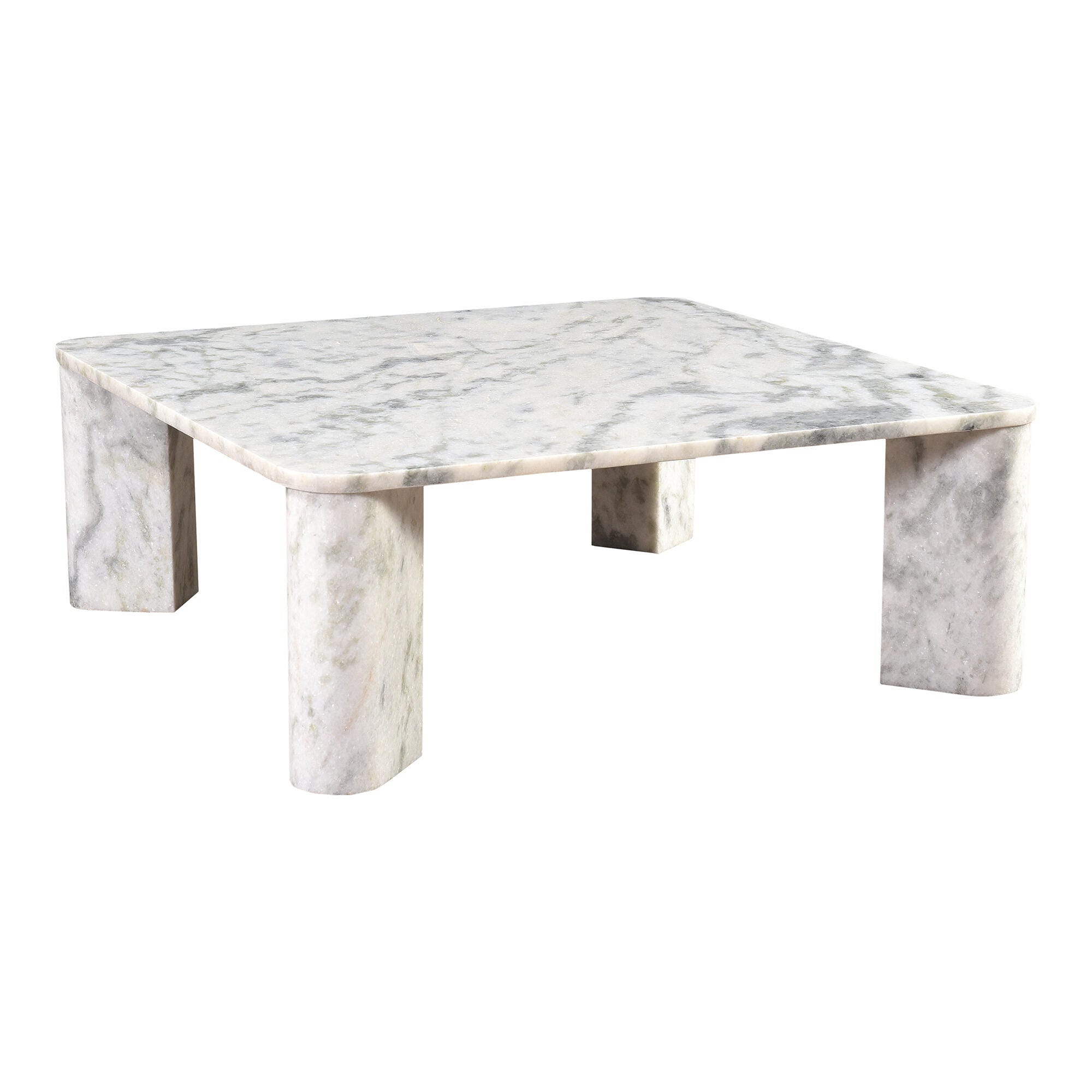 Moe's Home Segment Coffee Table, Gray, large