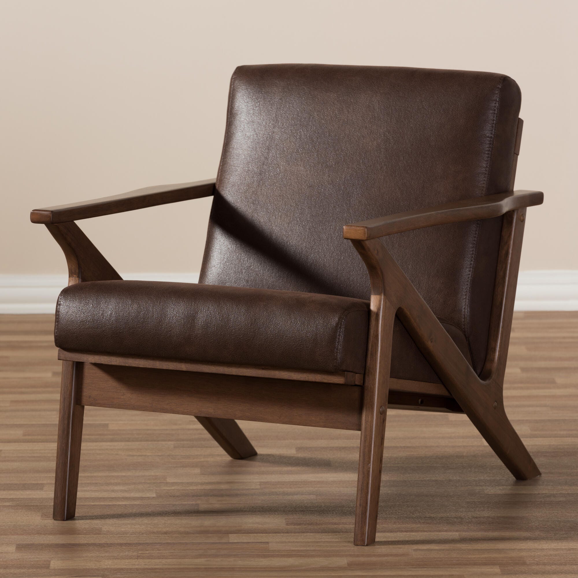 Baxton Studio Bianca Lounge Chair | Ashley