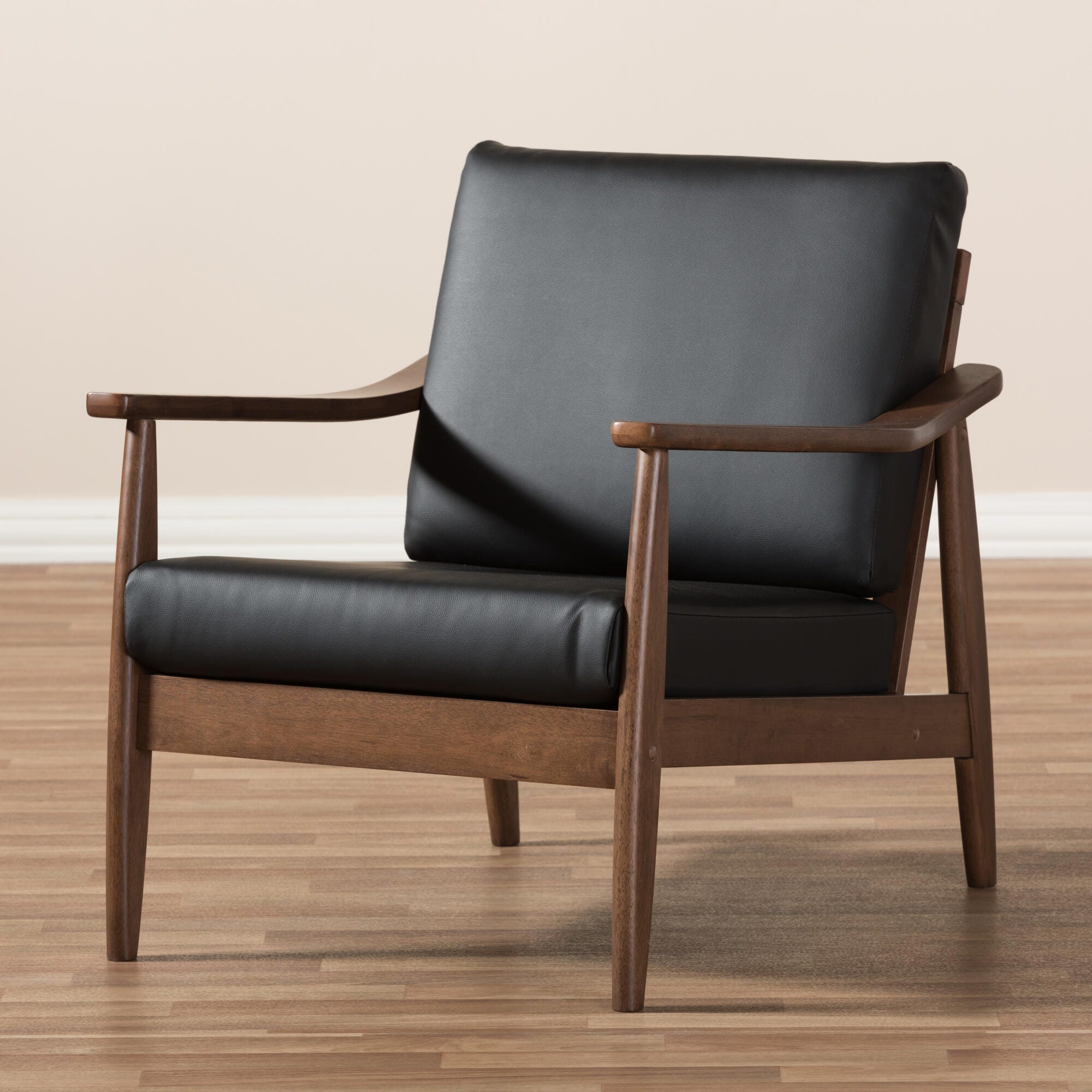 Baxton Studio Venza Lounge Chair, , large