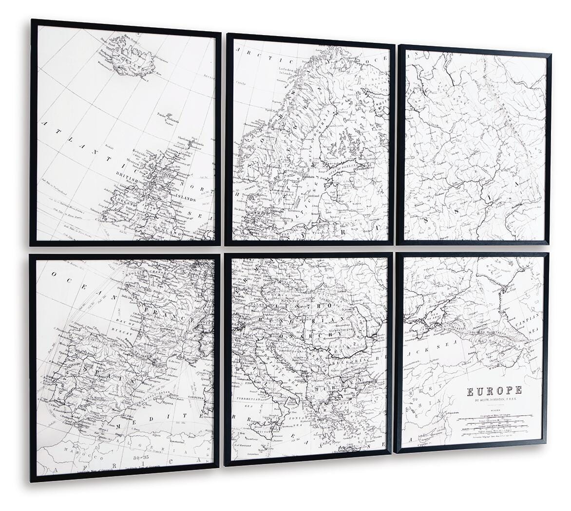 Avanworth Wall Art (Set of 6), , large