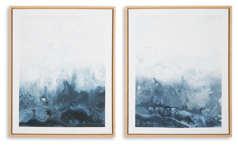Holport Abstract Canvas Wall Art (Set of 2)