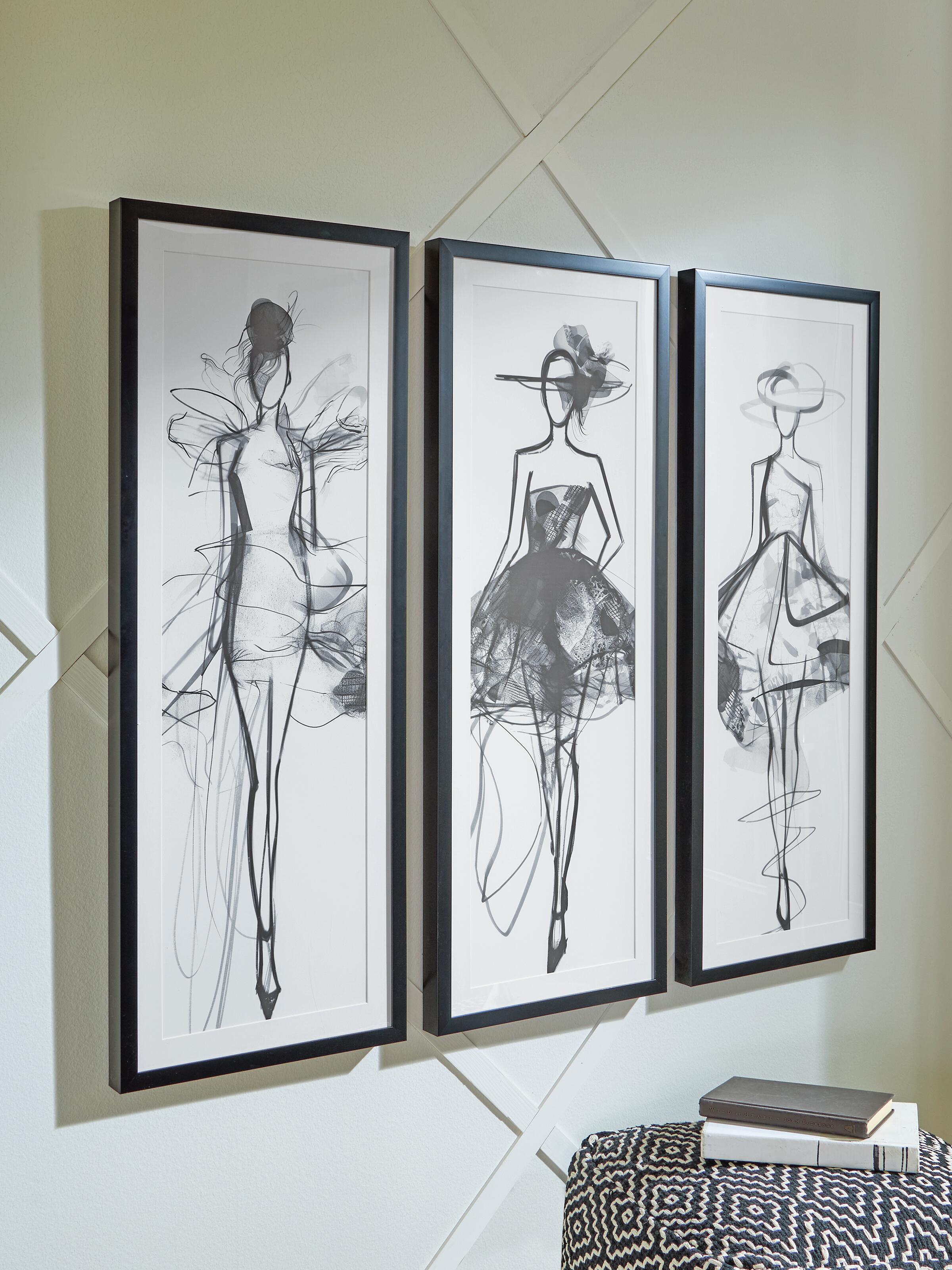 Mckerrick Wall Art Set (Set of 3), , rollover