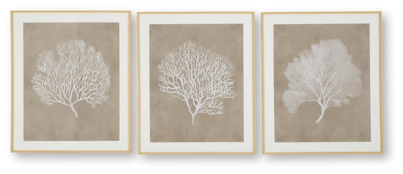 Hendridge Serene Wall Art (Set of 3)