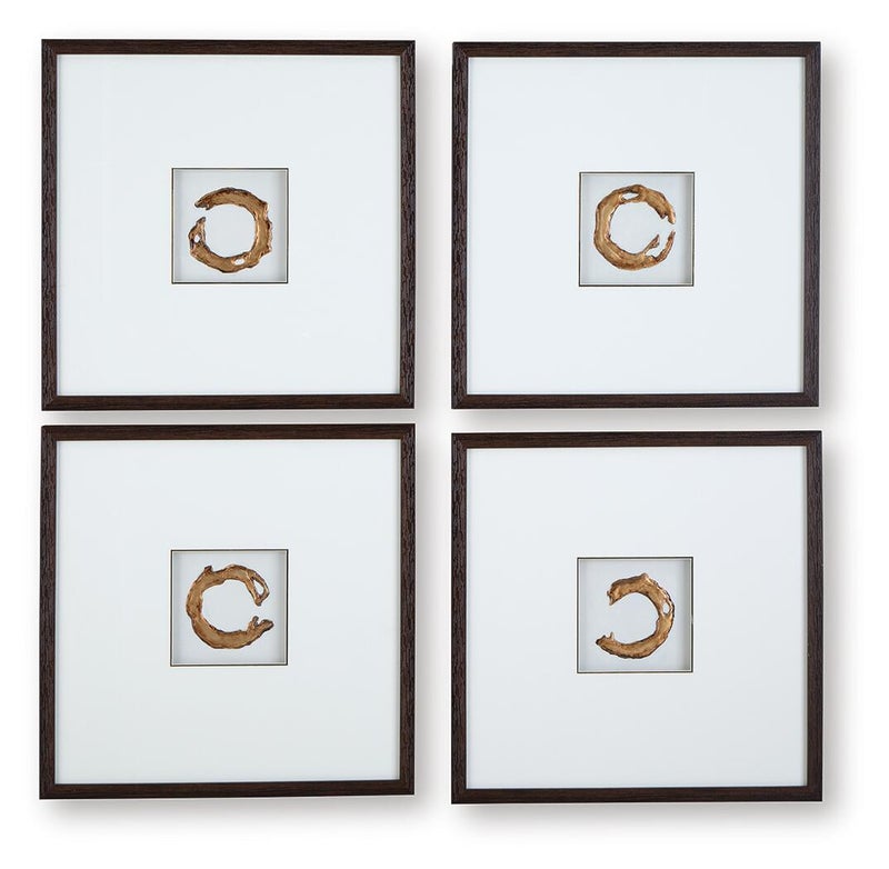 Dallbourne Wall Art (Set of 4)