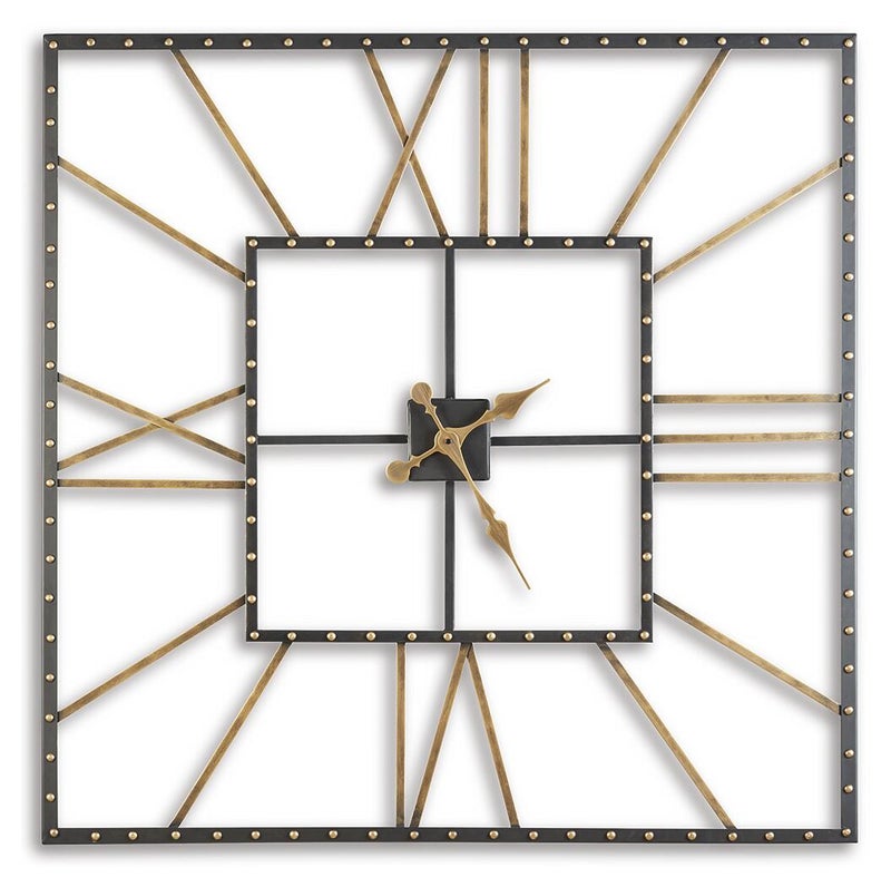 Thames Metal Wall Clock