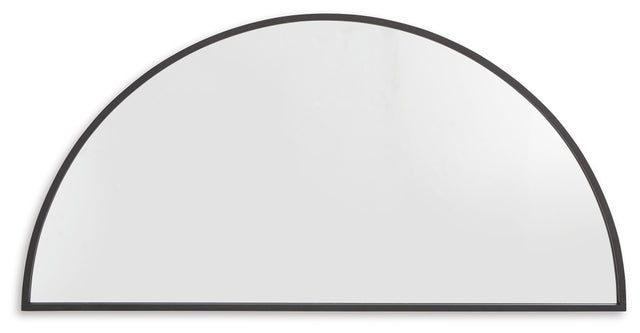 Denlow Accent Mirror, Black