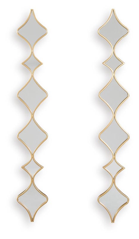 Harriswood Accent Mirror Set (Set of 2)