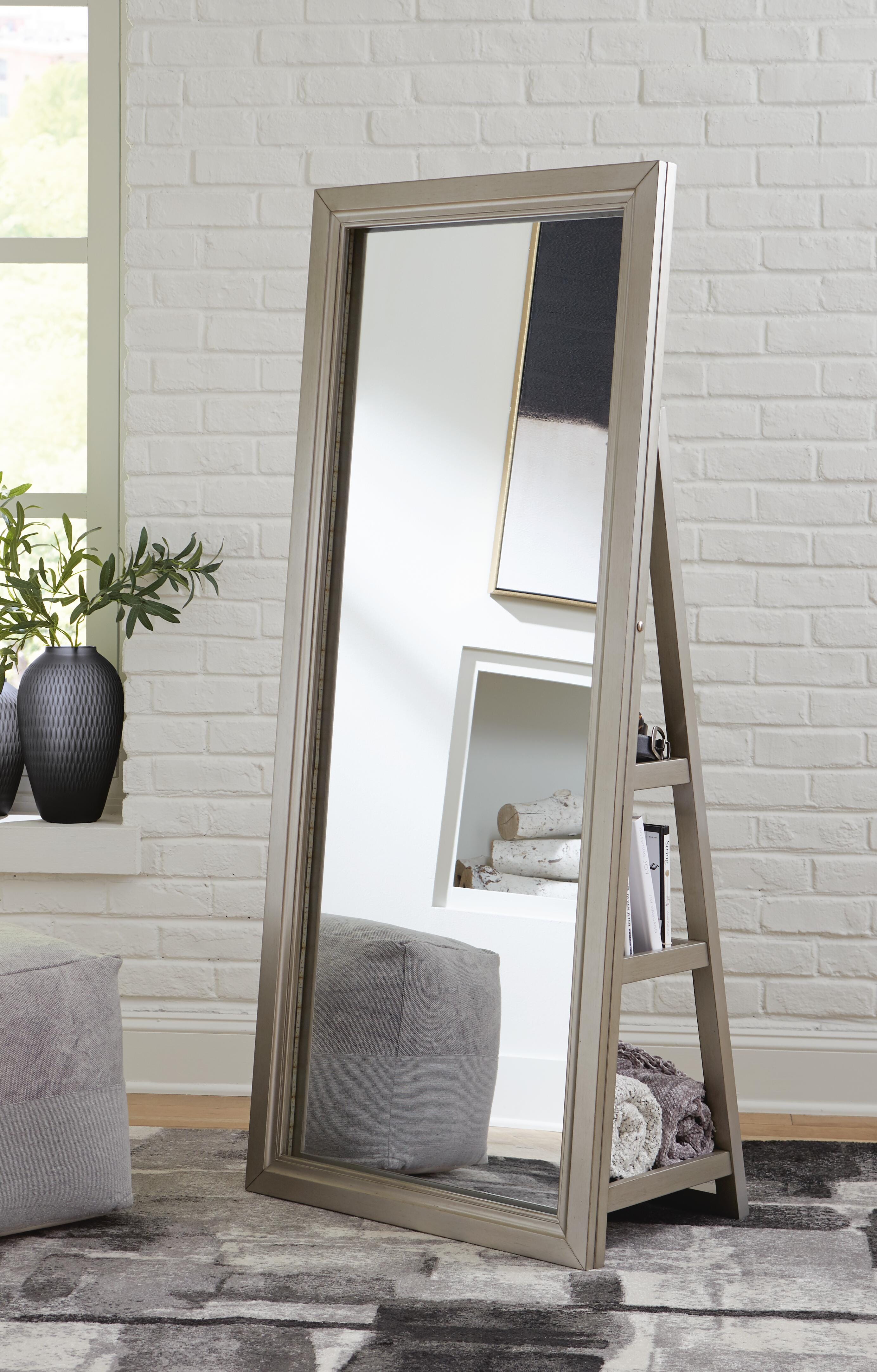 Evesen Floor Standing Mirror with Storage - image 7