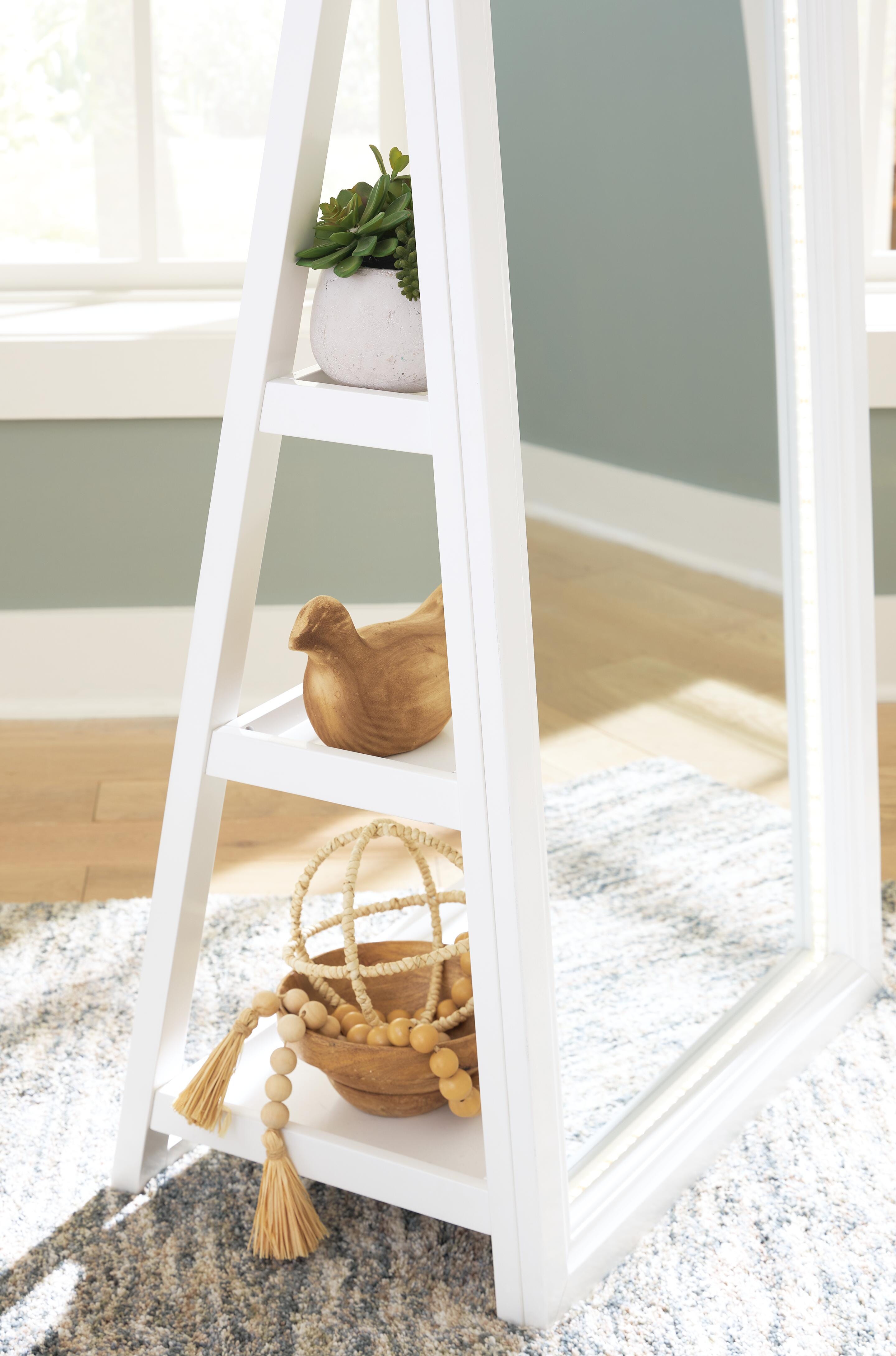 Evesen Floor Standing Mirror with Storage | Ashley
