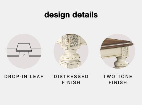 Realyn Dining Extension Table - image 8