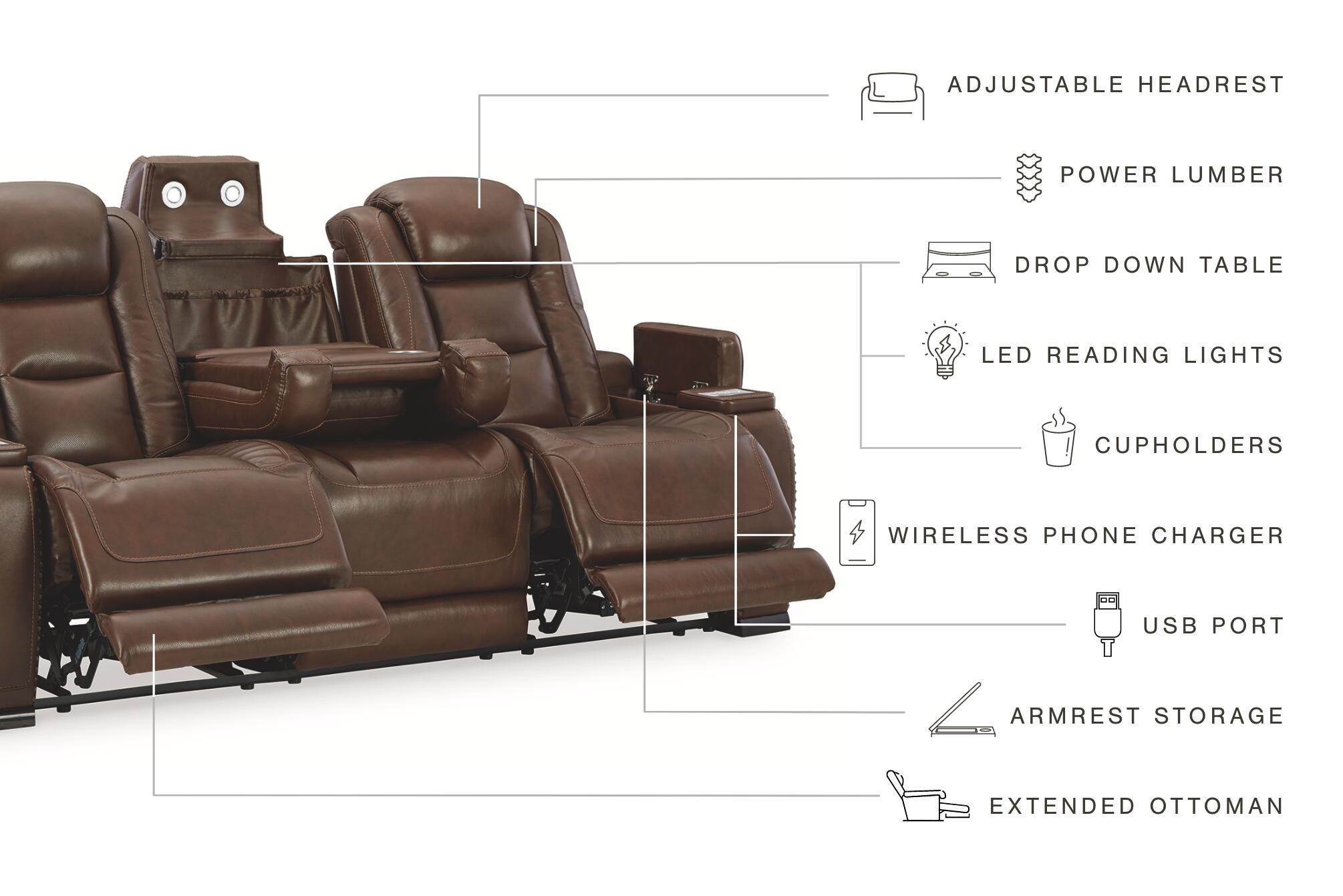 The Man-Den Power Reclining Sofa - image 3