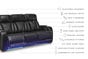 Boyington Power Reclining Sofa, Black, large