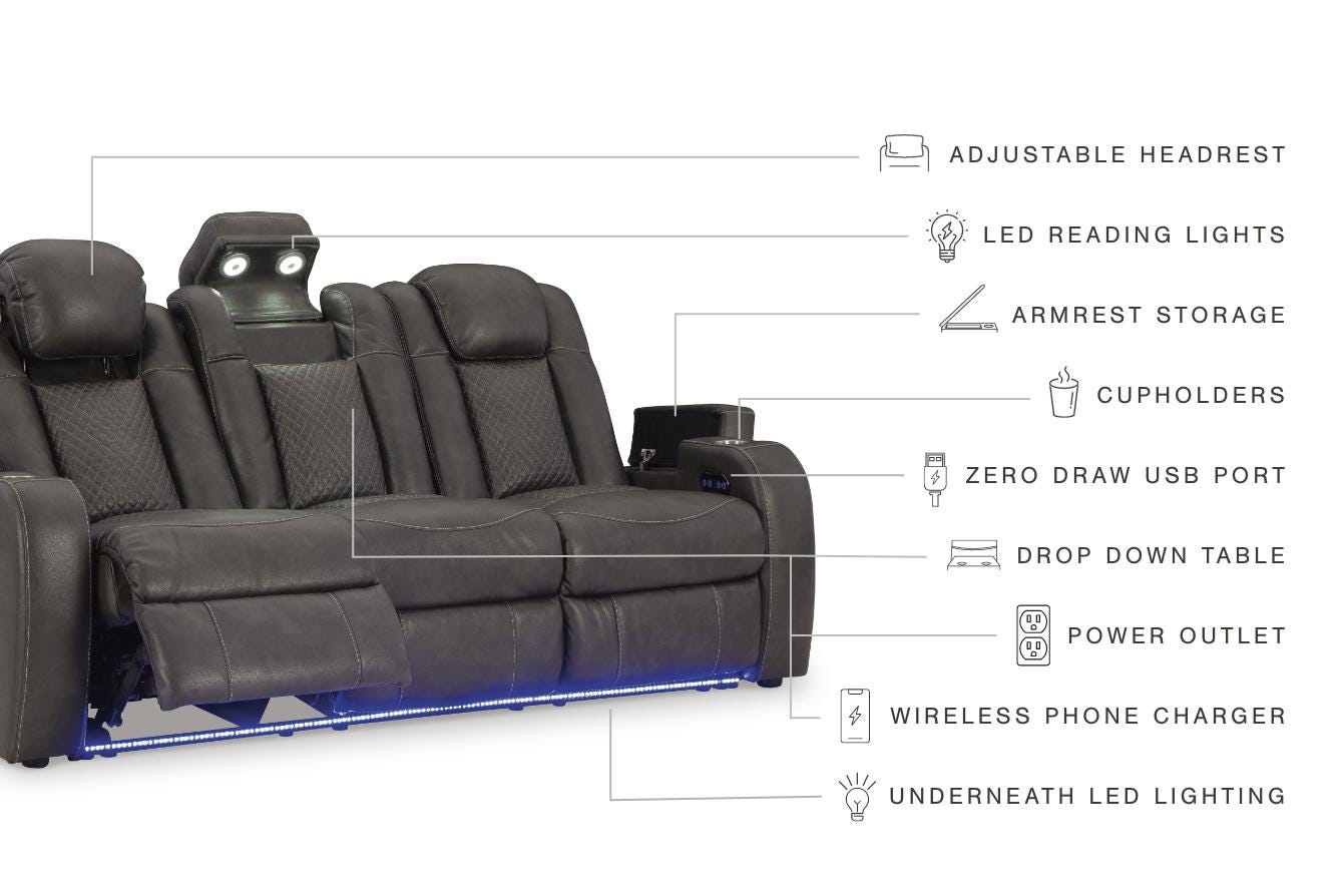 Fyne-Dyme Power Reclining Sofa - image 7
