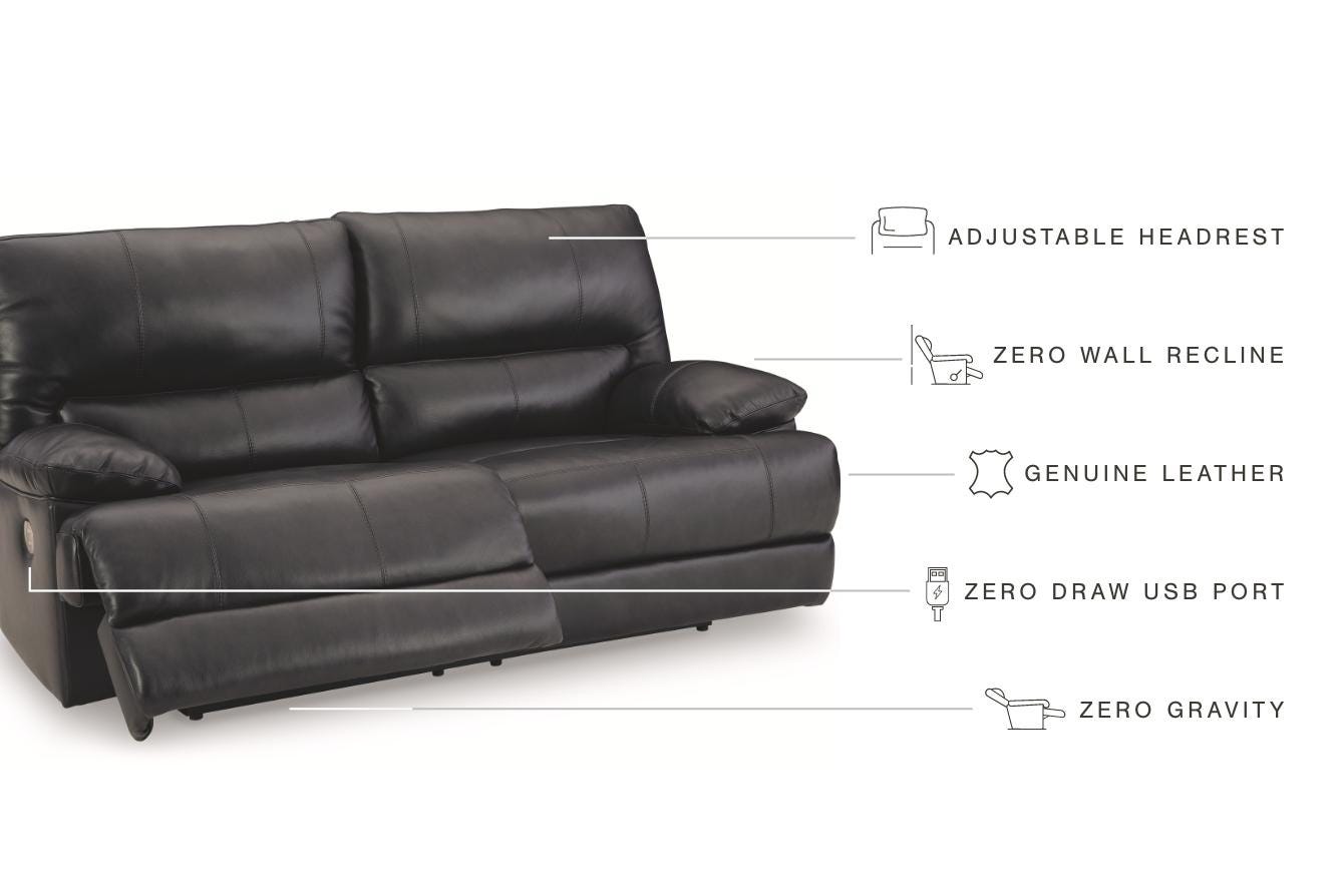 Mountainous Power Reclining Sofa - image 7