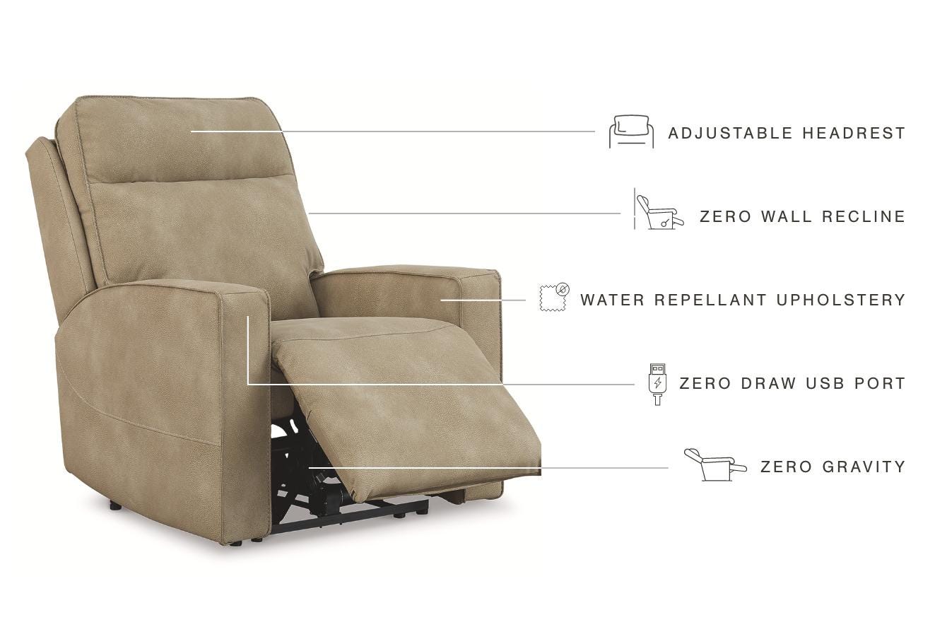 Next-Gen Durapella Performance Fabric Dual Power Recliner | Ashley