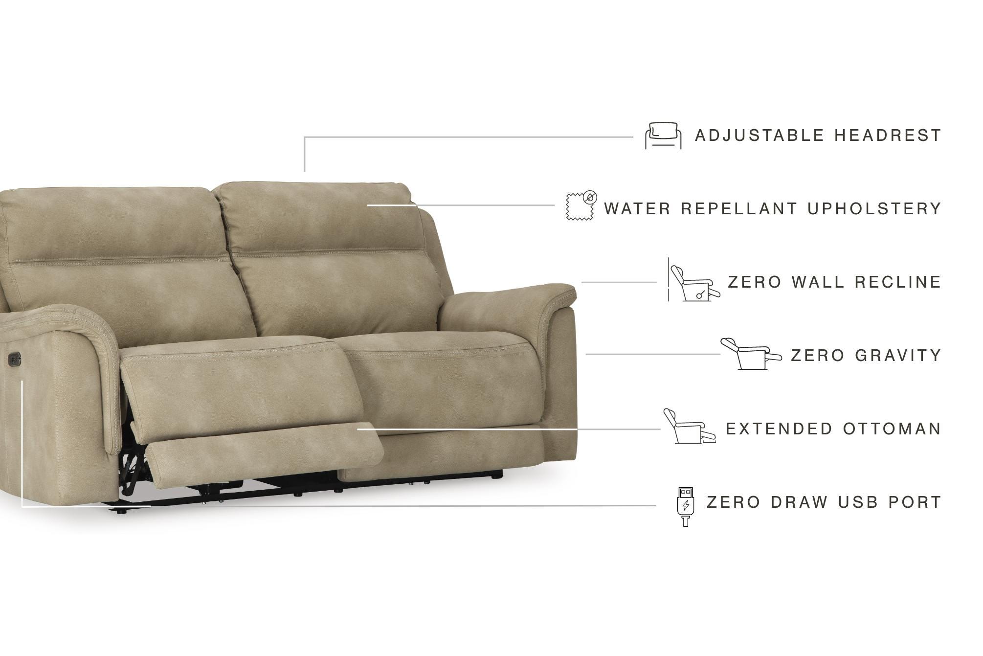 Next-Gen DuraPella Power Reclining Sofa - image 8