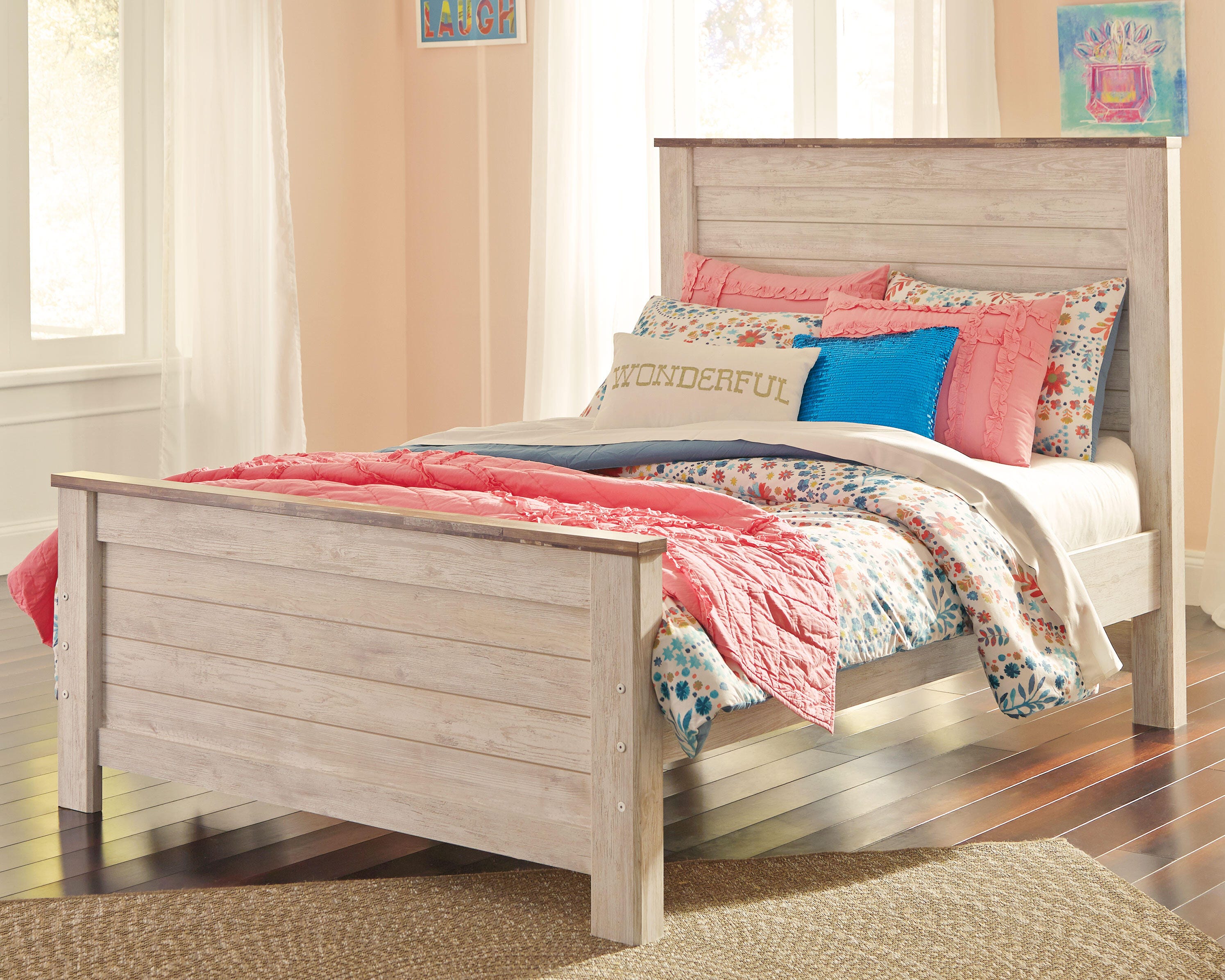 Cama Willowton con paneles completos - image 3