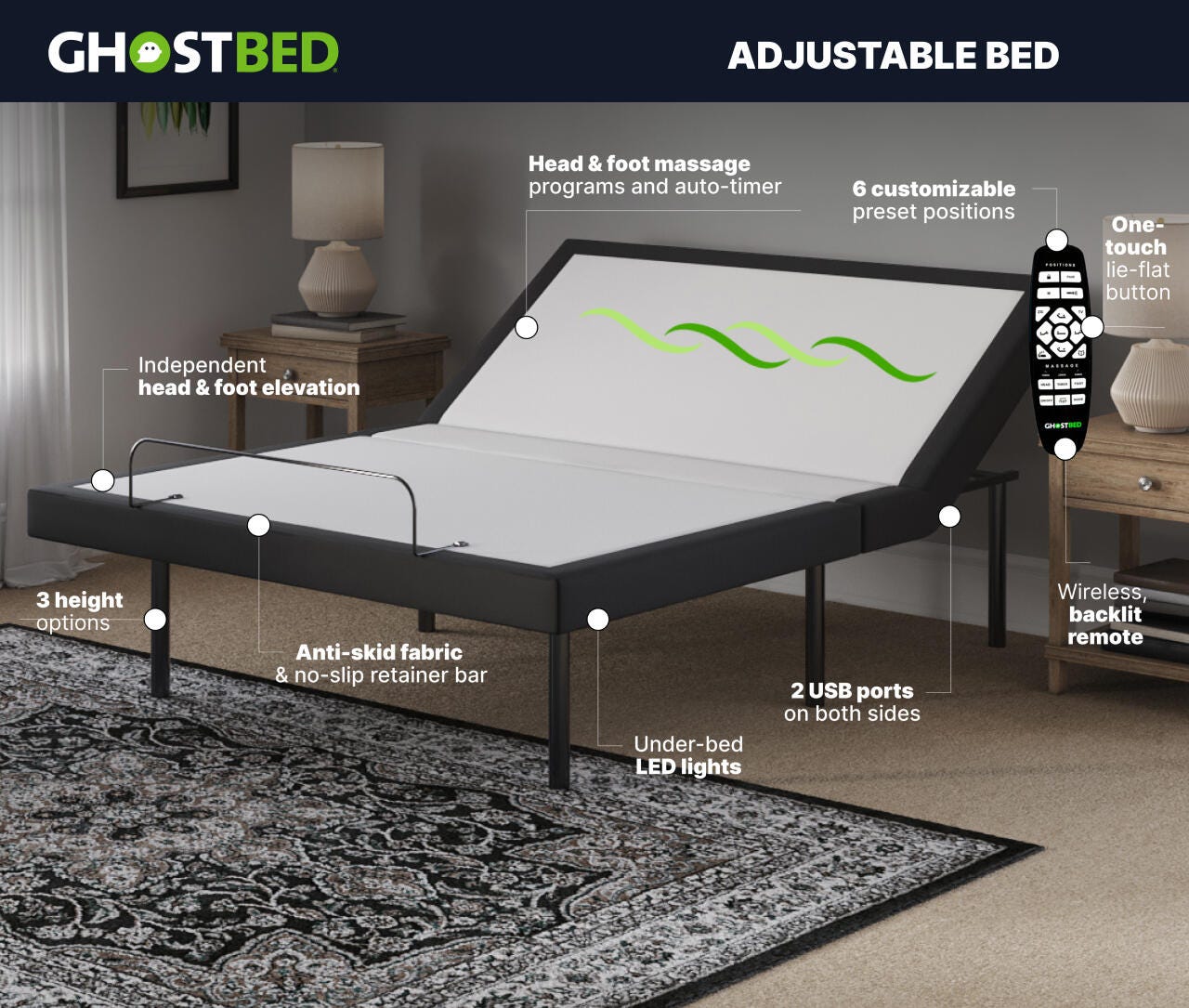 A Plus Content - https://cdn.ashley.com/assets/Ashley-GhostBed-Adjustable-Base-Content-Mod-2.jpg