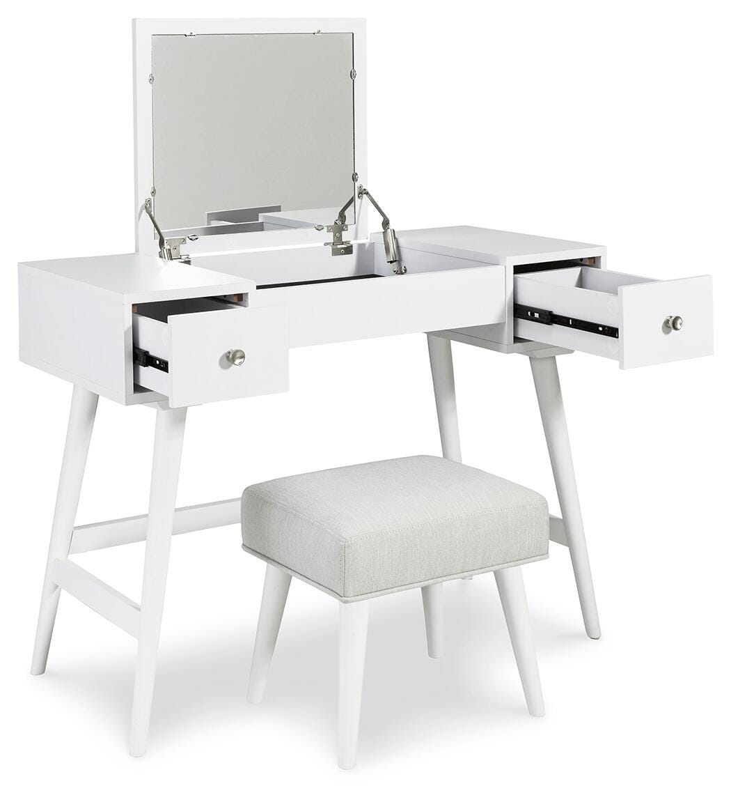 Thadamere Vanity with Stool - image 3