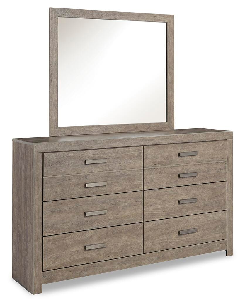 Culverbach 6 Drawer Dresser and Mirror