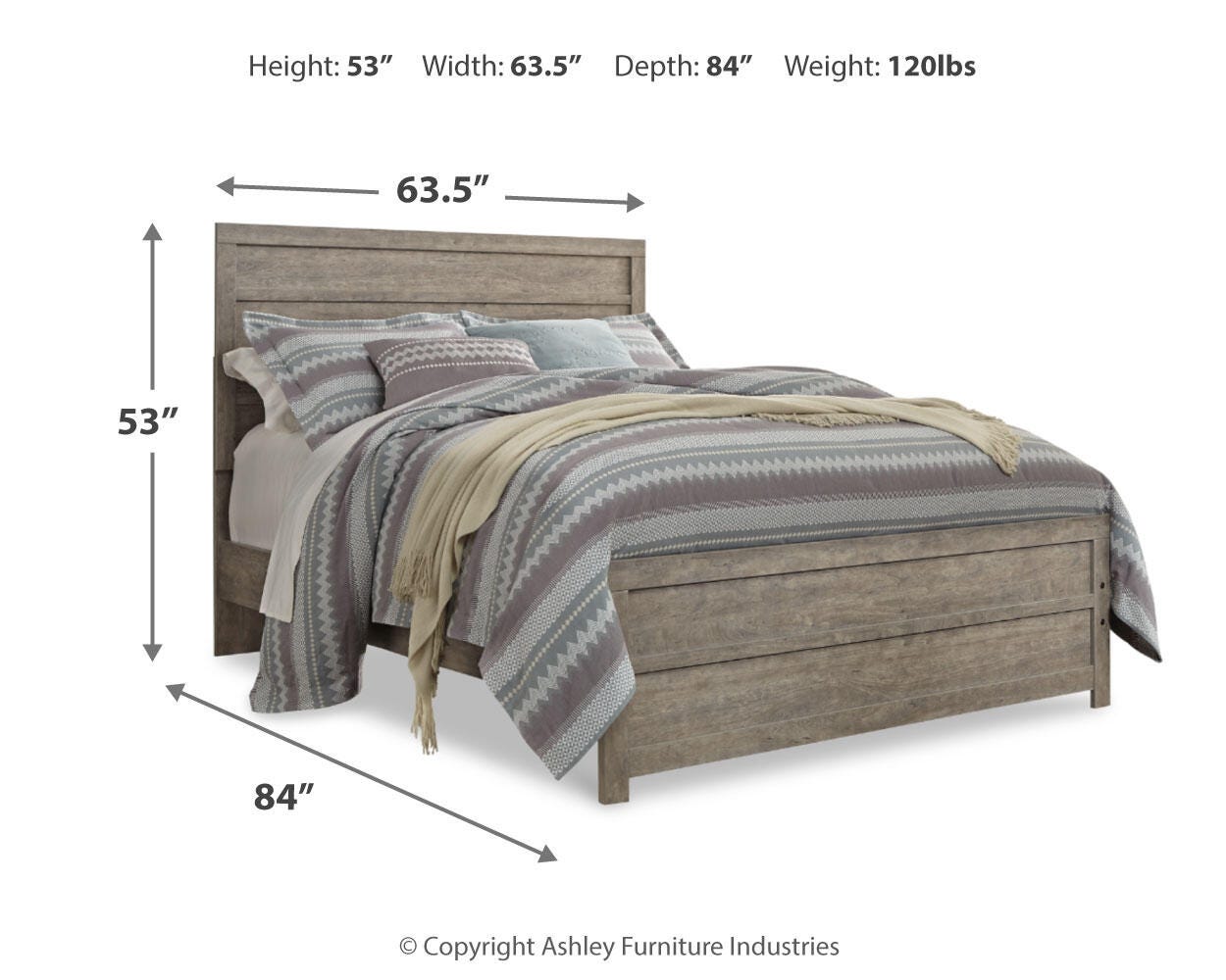 Culverbach Queen Panel Bed - image 3