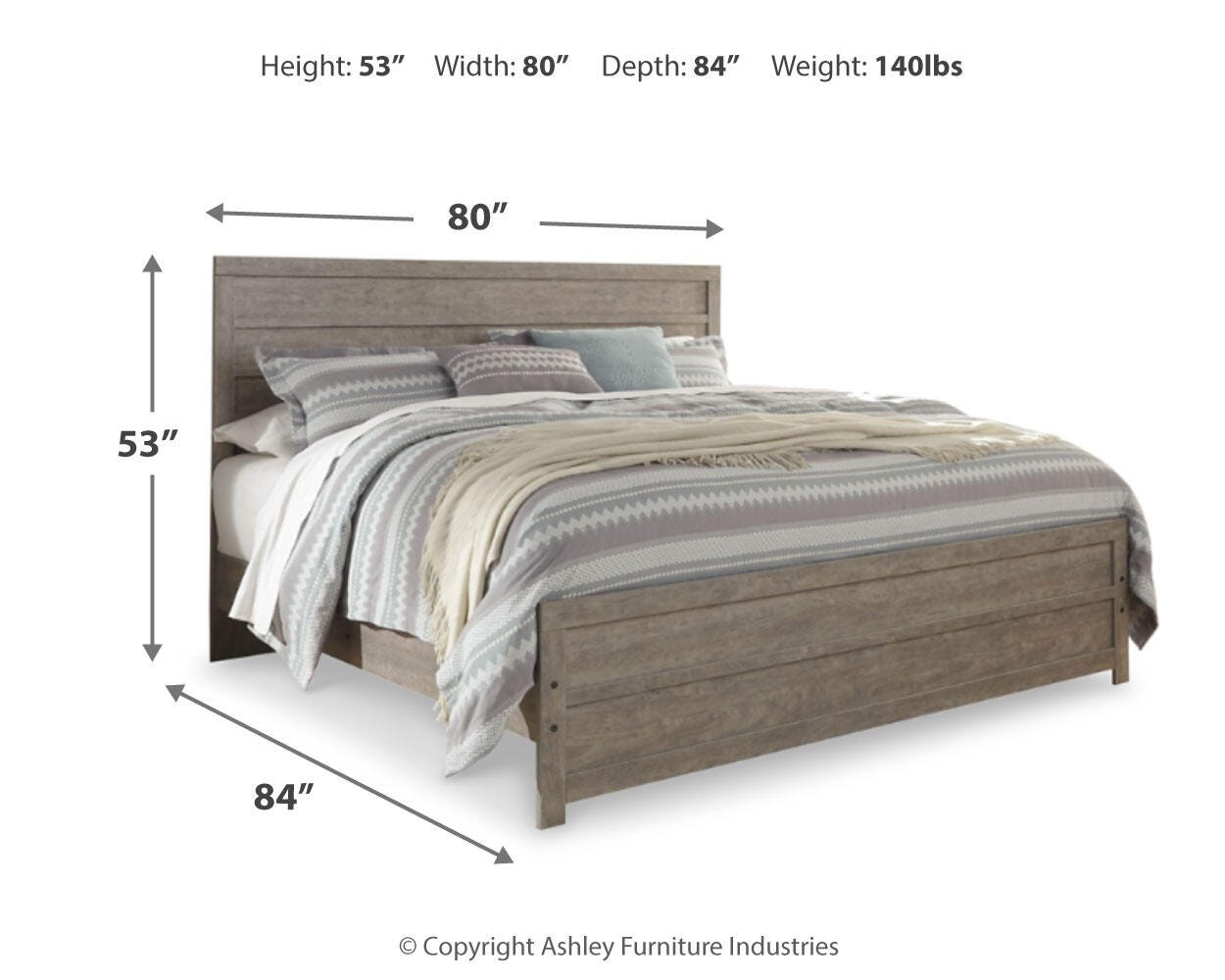 Culverbach King Panel Bed - image 3