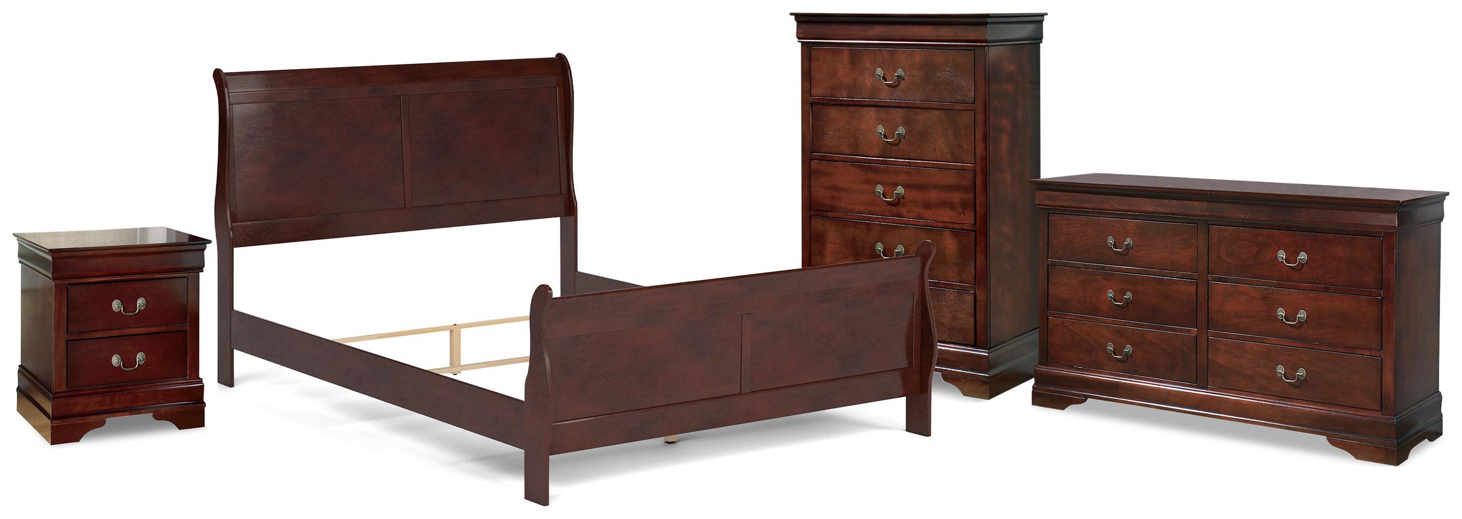 Alisdair Queen Sleigh Bed, Dresser, Mirror, 2 Chests and 2 Nightstands - image 1