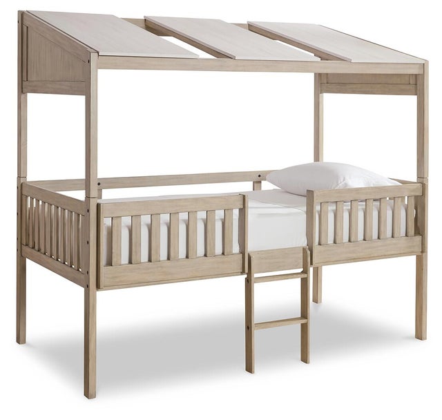 Wrenalyn Twin Loft Bed with Roof Panels