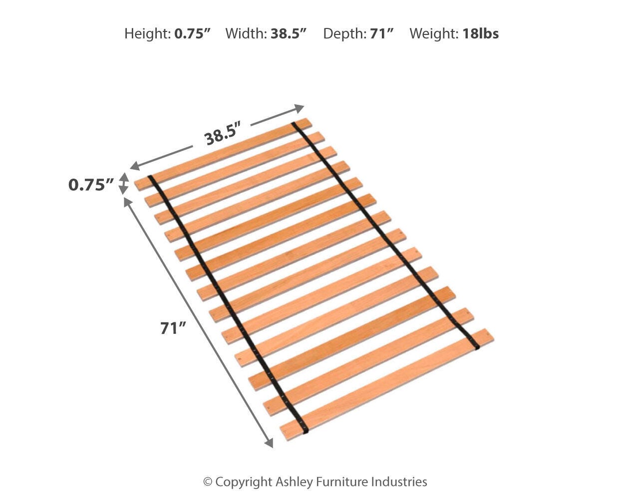 Platform Twin Roll Slats - image 4