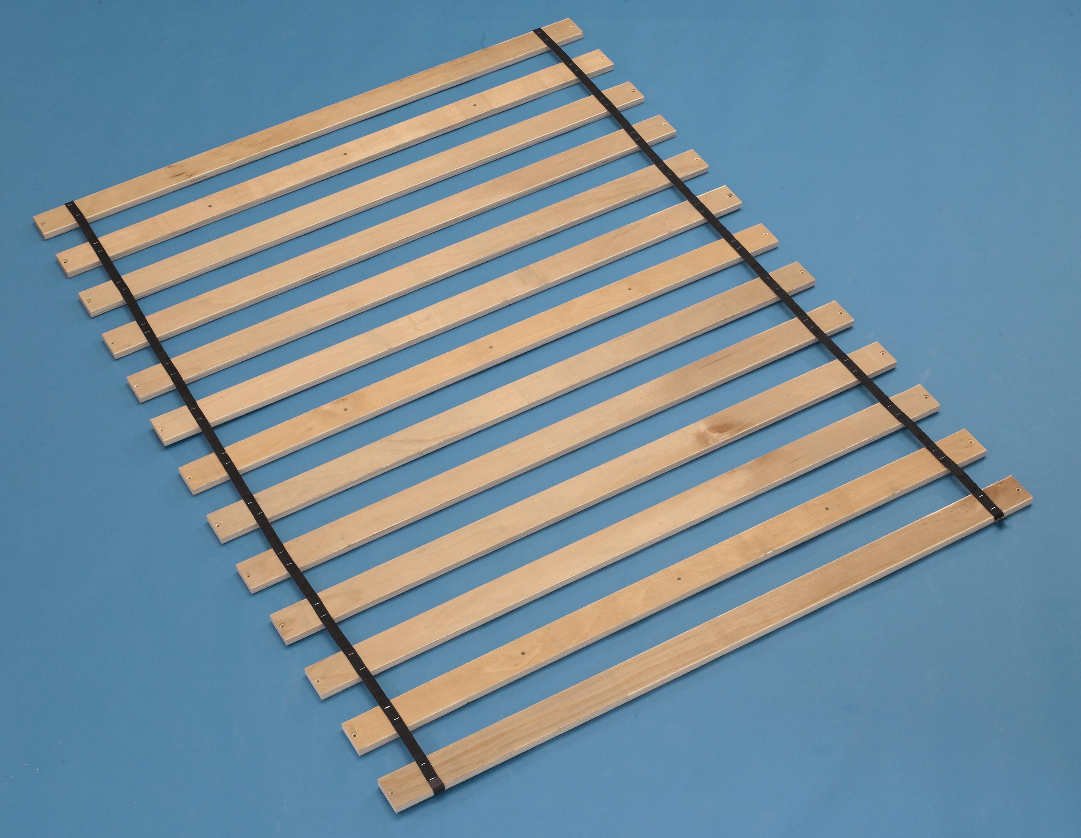 Platform Full Roll Slats, Brown, rollover