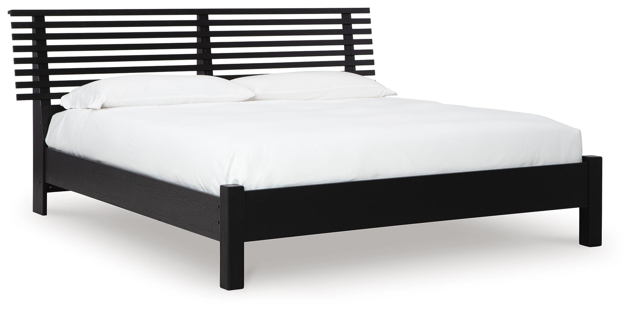 Danziar King Slat Panel Bed - image 1