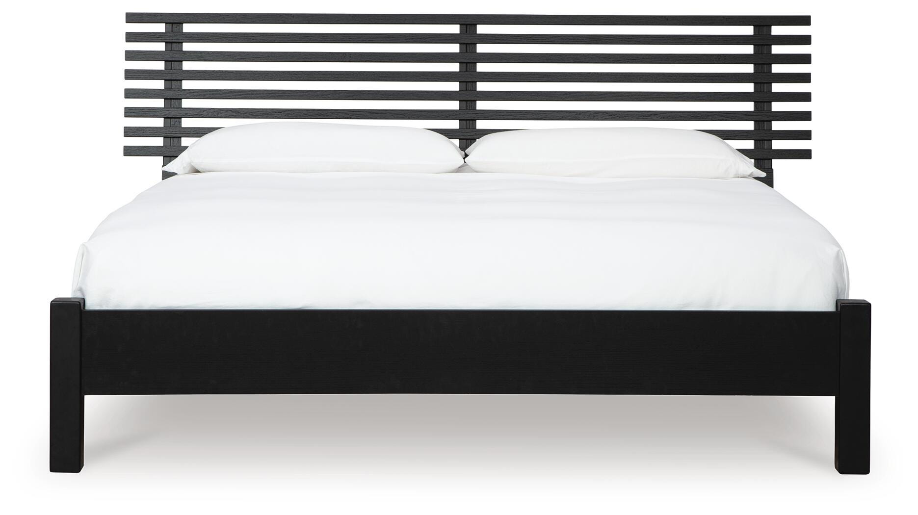 Danziar King Slat Panel Bed - image 4