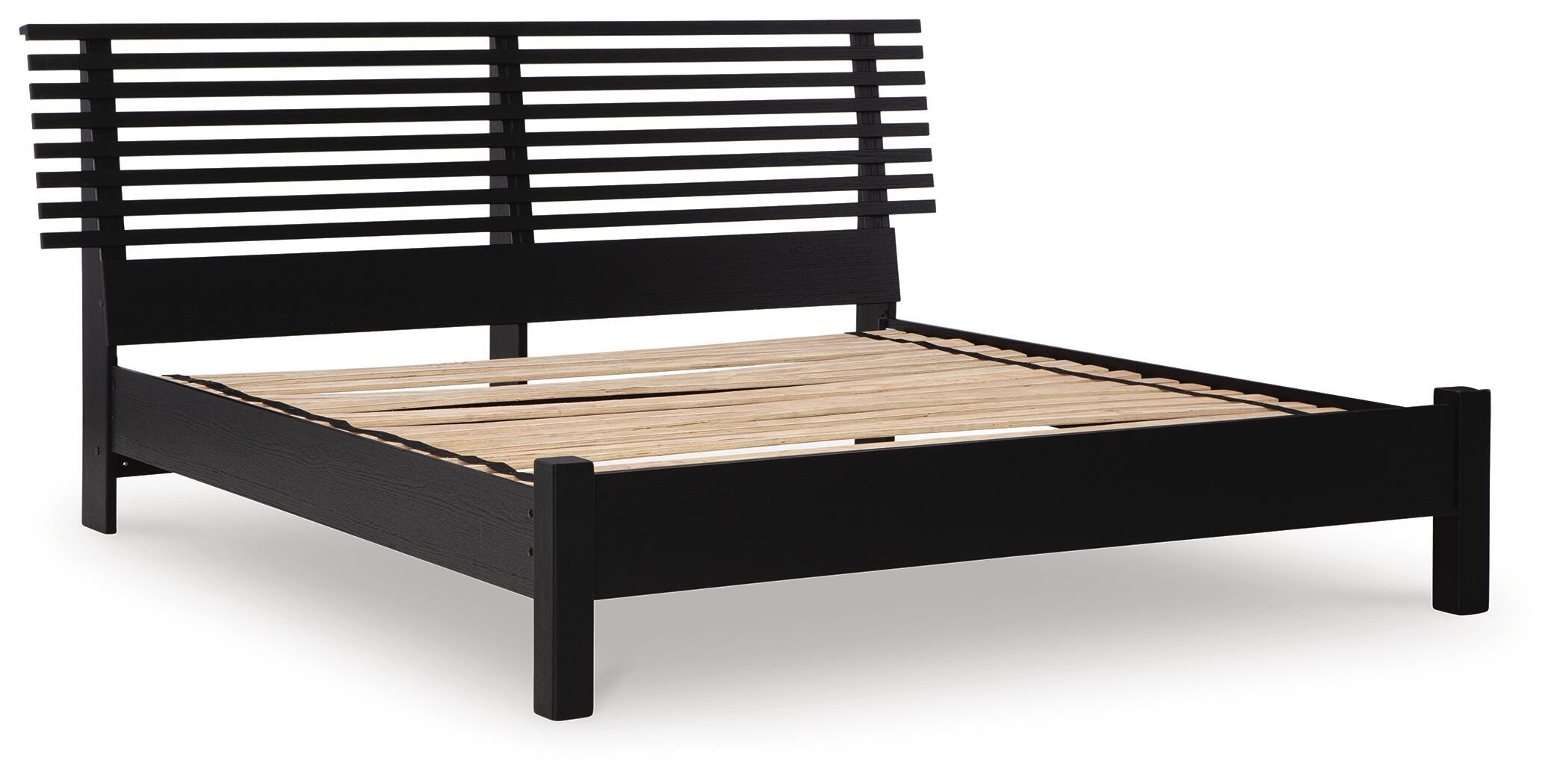 Danziar King Slat Panel Bed - image 3