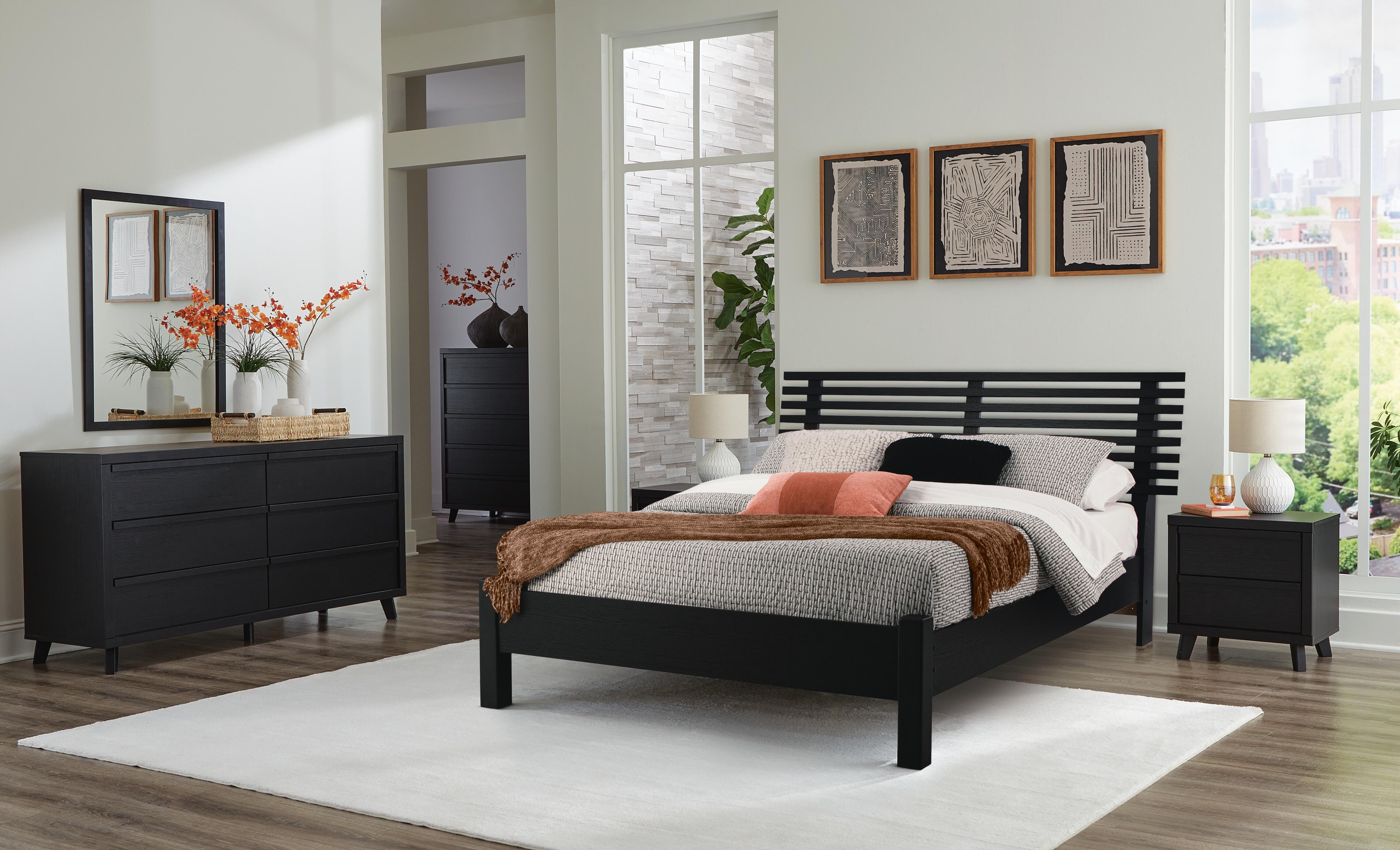 Danziar Queen Slat Panel Bed - image 7