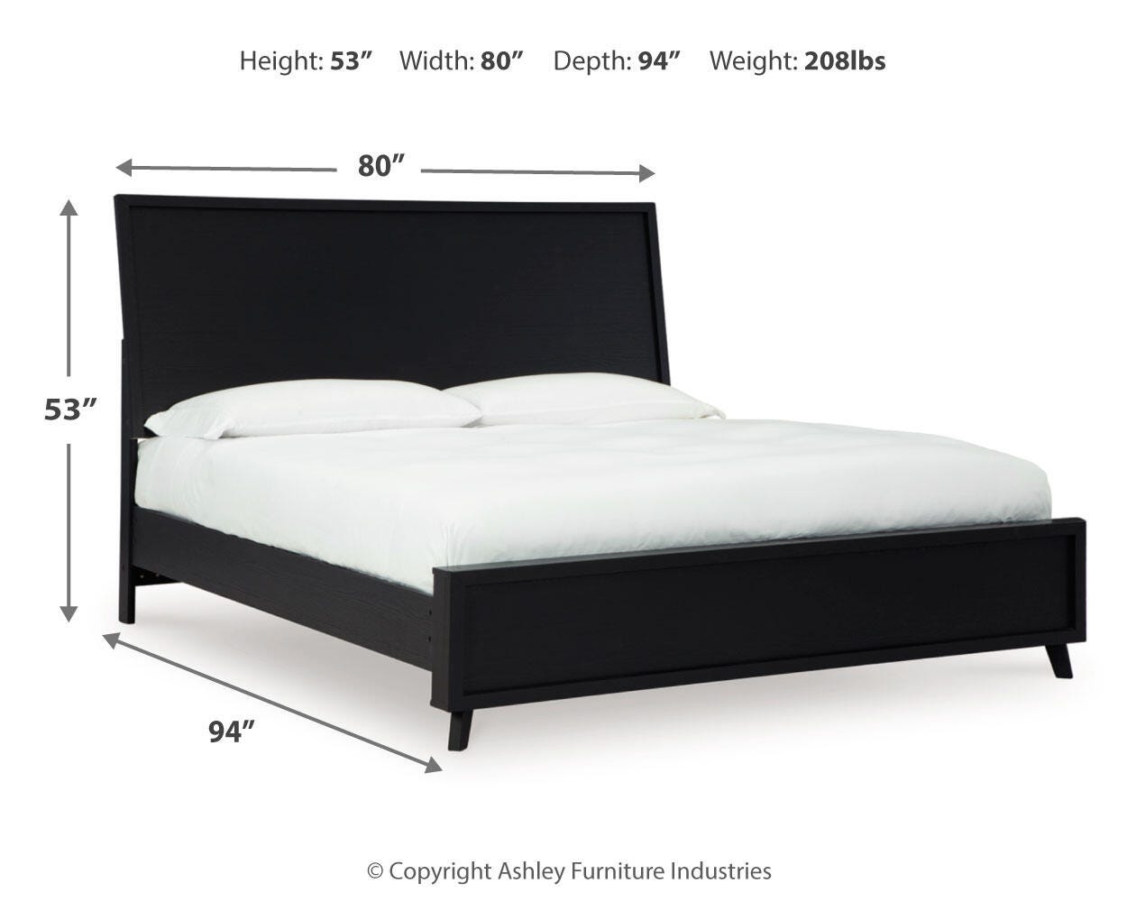 Danziar King Panel Bed - image 6