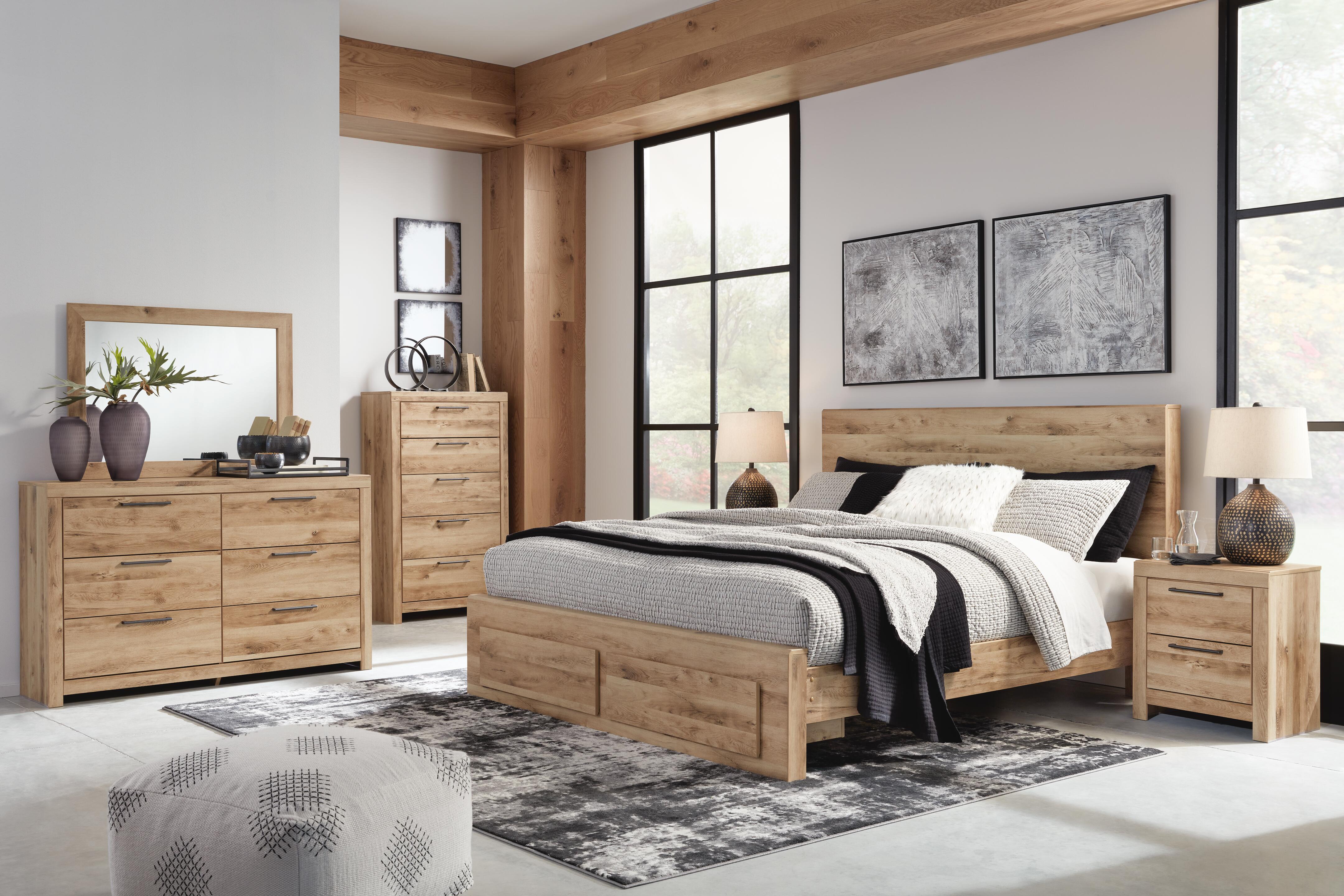 Cama con almacenamiento y cómoda Hyanna Queen Panel - image 12