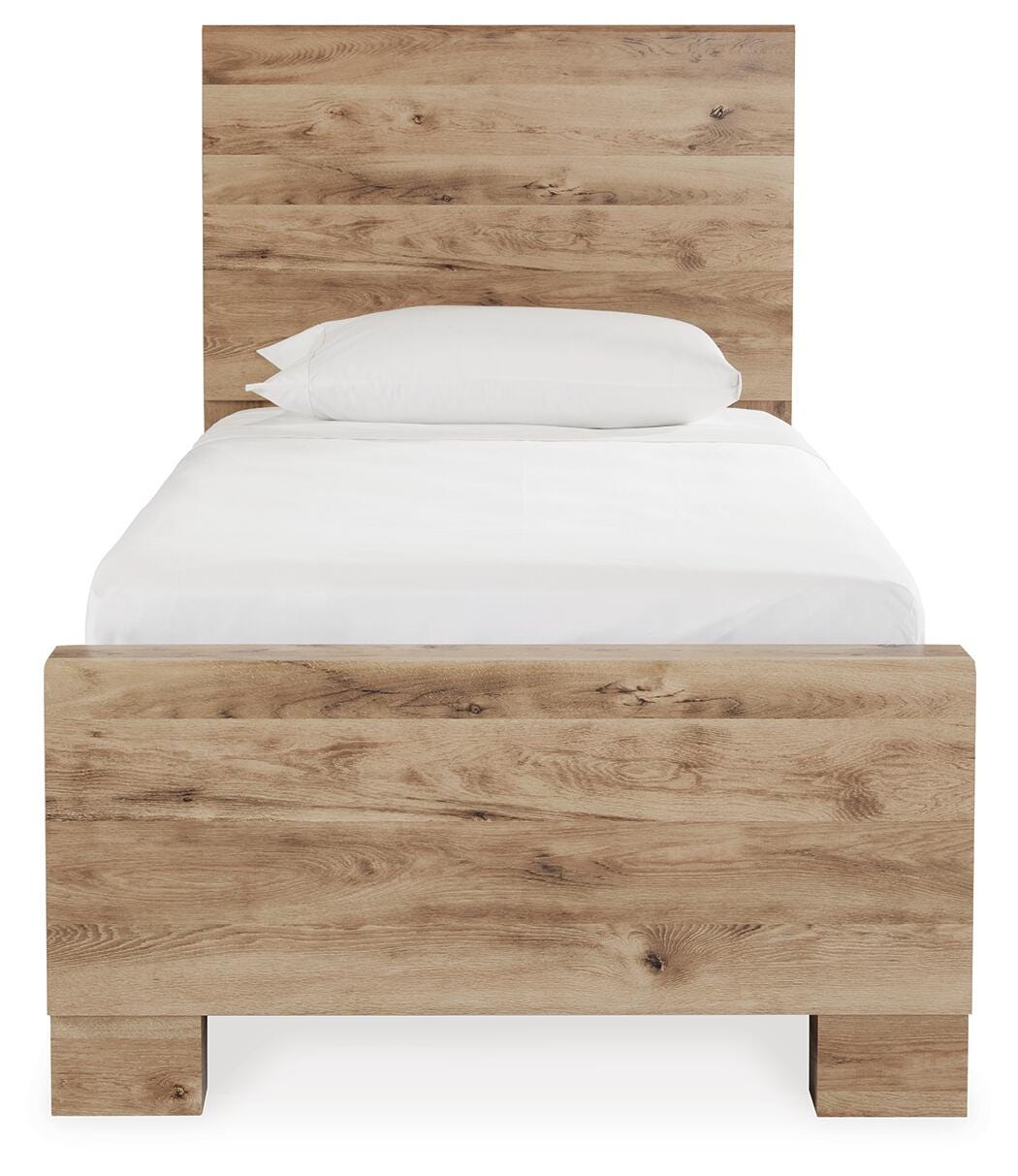 Hyanna Twin Panel Bed with 1 Side Storage - image 4