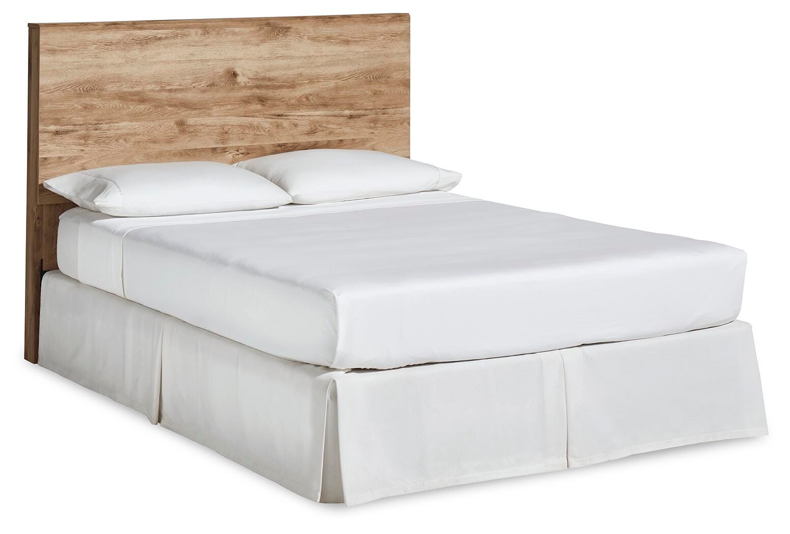 Hyanna Queen Panel Headboard, Tan Brown, large