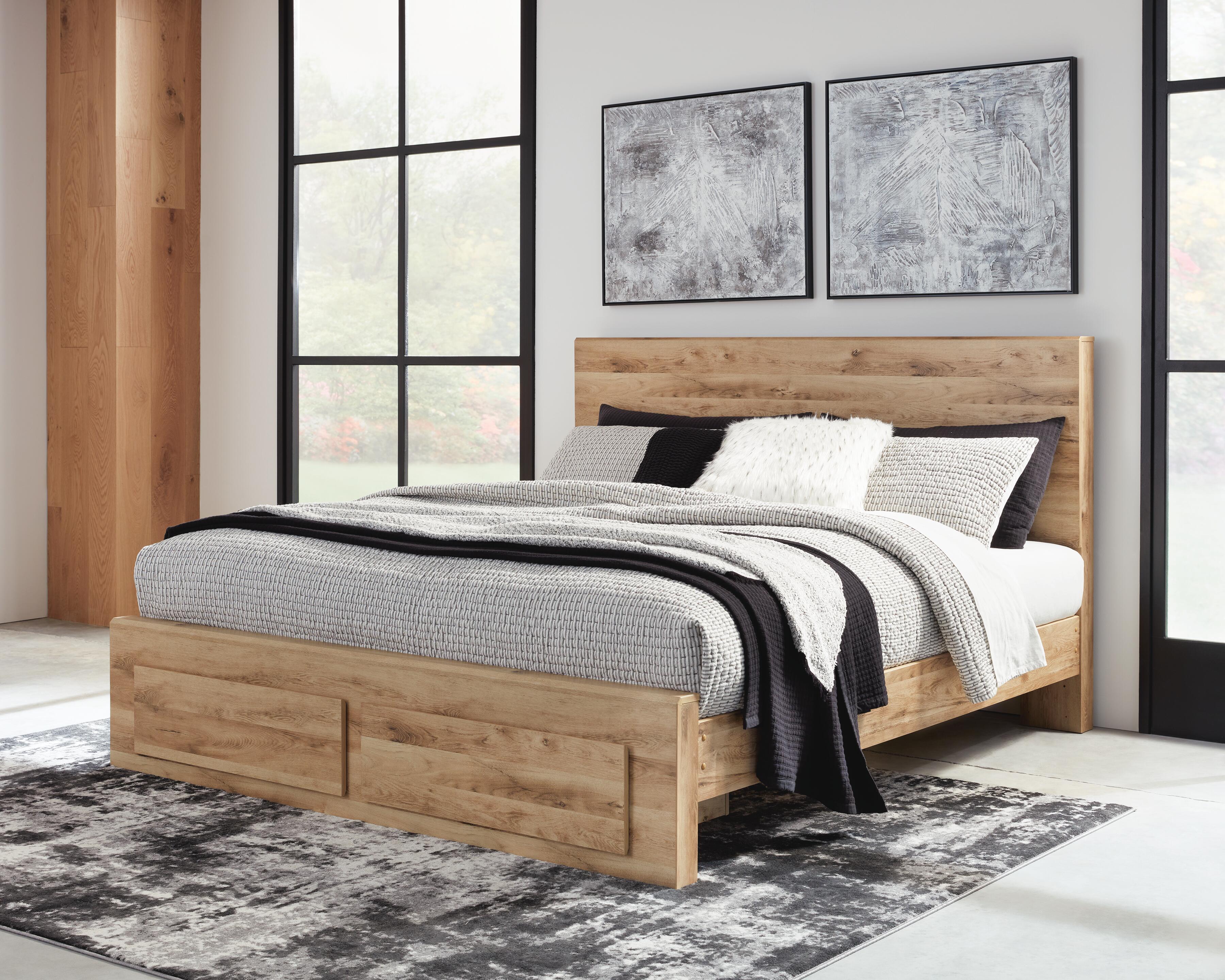 Hyanna King Panel Storage Bed - image 1