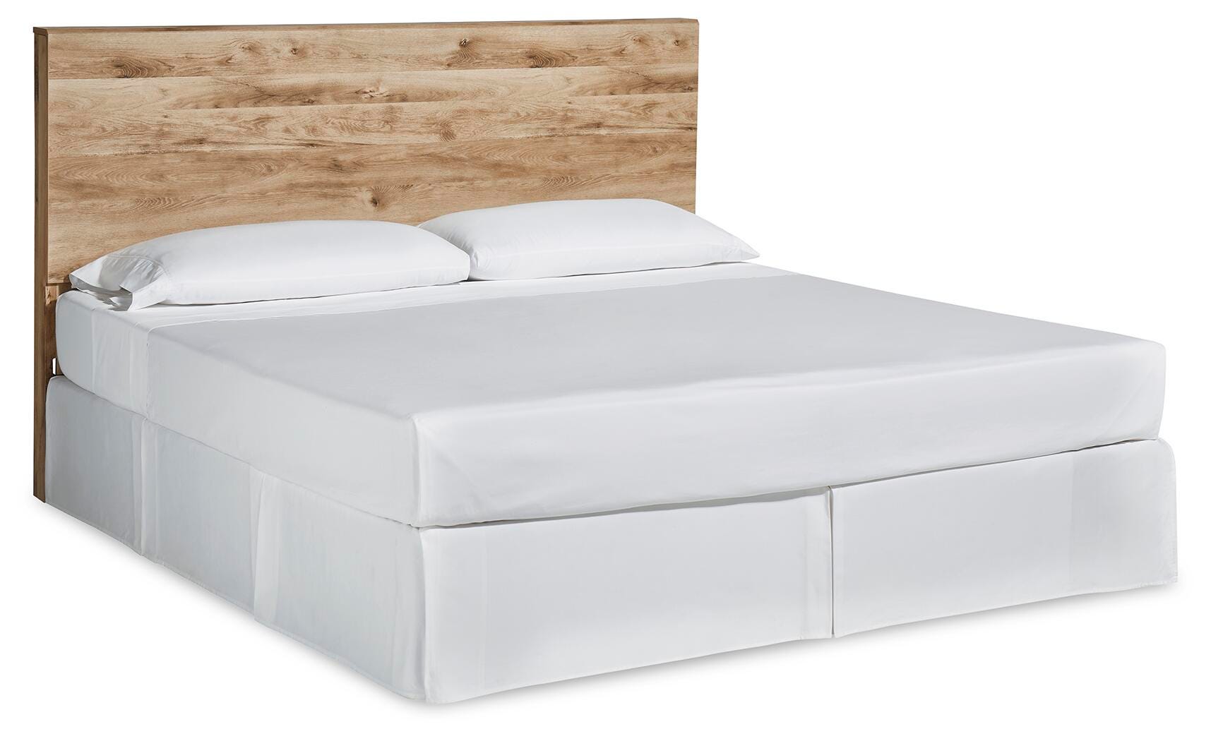 Hyanna King Panel Headboard, Tan Brown, large