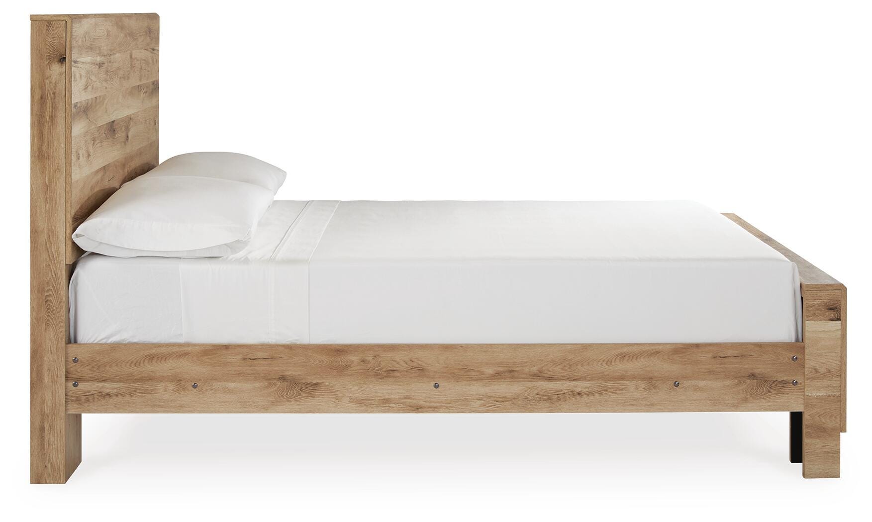 Cama matrimonial Hyanna, cómoda y espejo - image 6