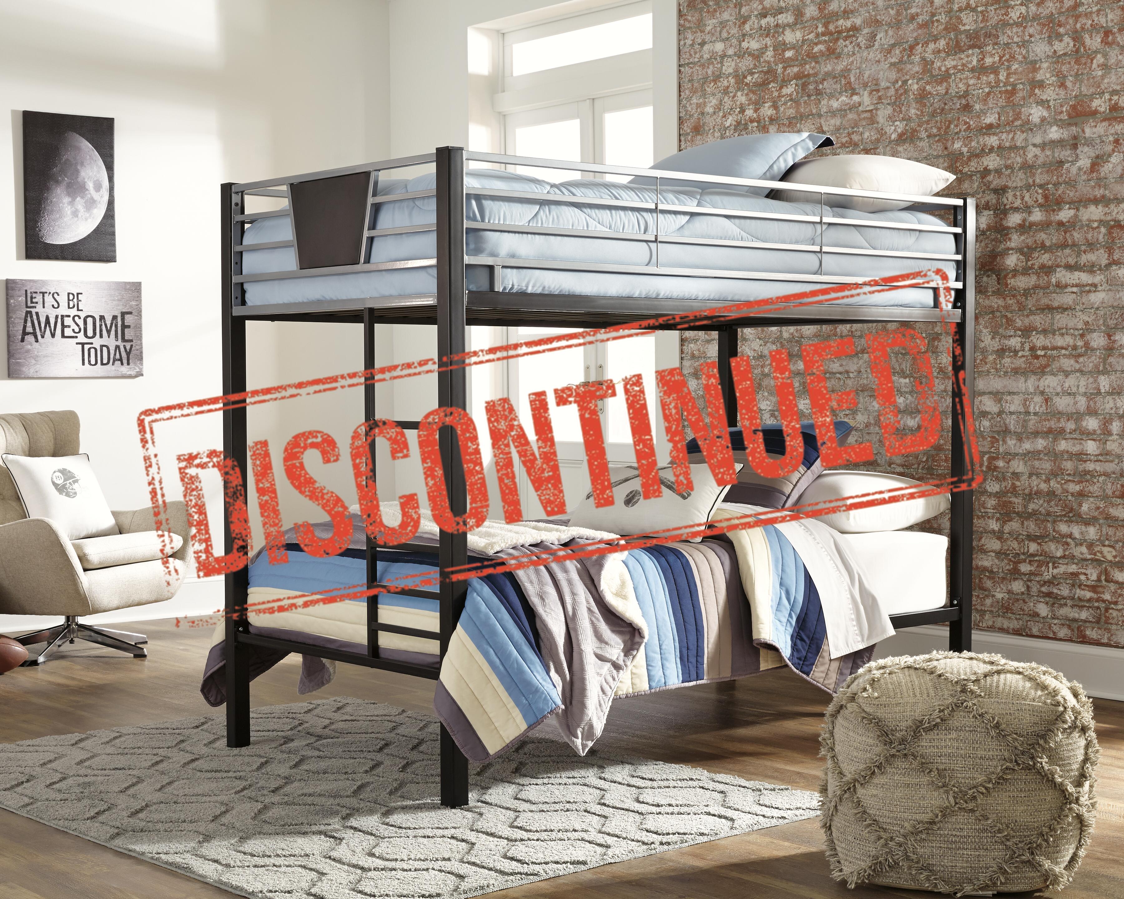 Dinsmore Twin over Twin Bunk Bed with Ladder, , large