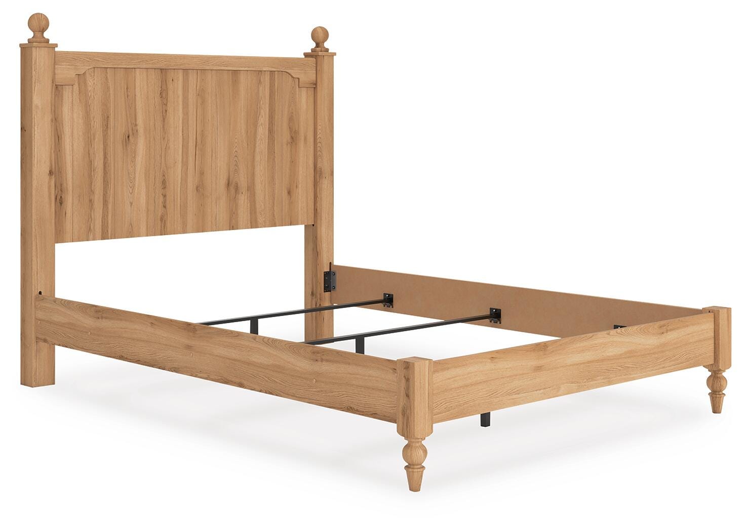 Cama Queen, Cómoda, Espejo y Mesita de Noche Galletyn - image 11
