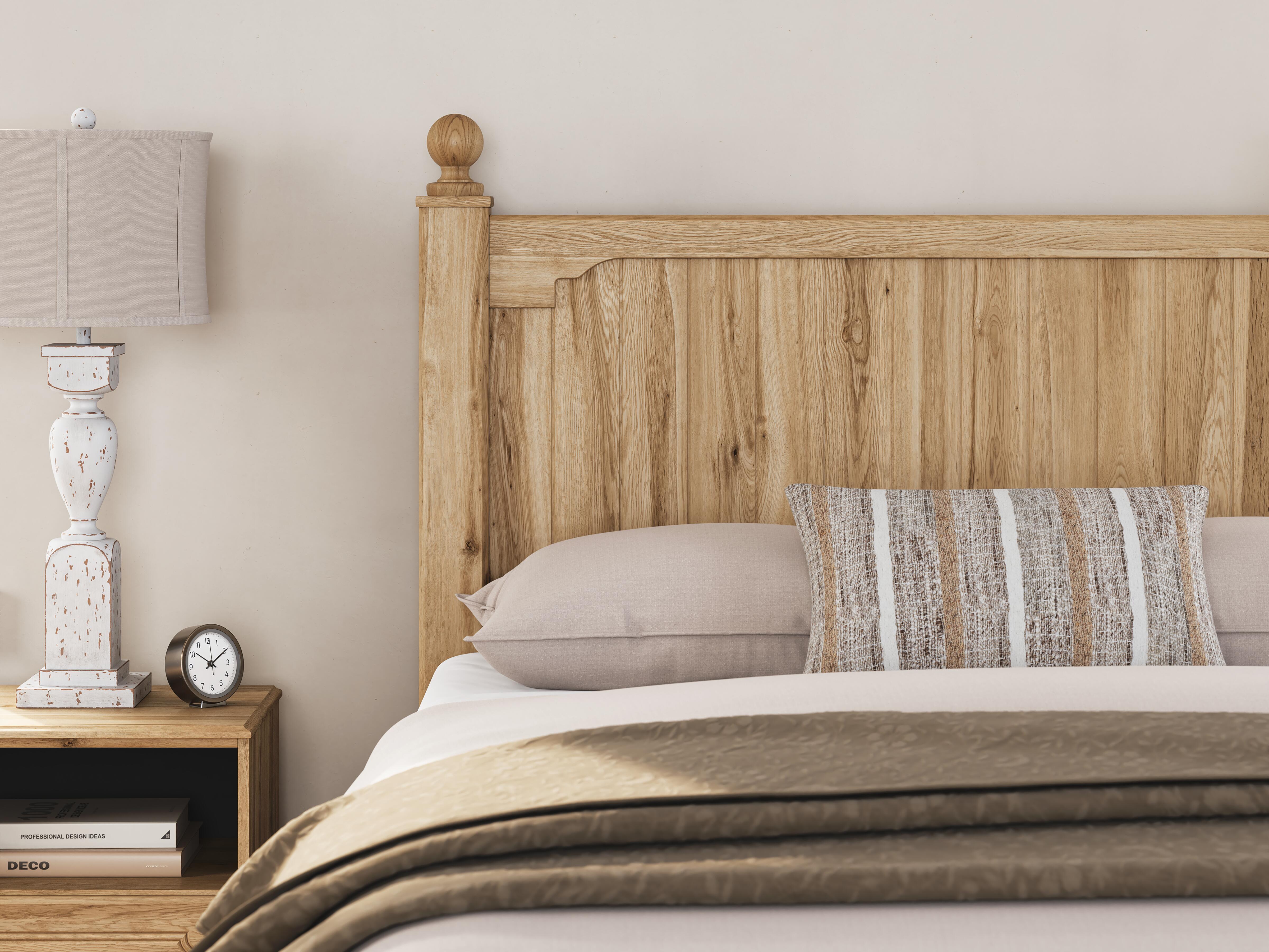 Cama Queen, Cómoda, Espejo y Mesita de Noche Galletyn - image 23