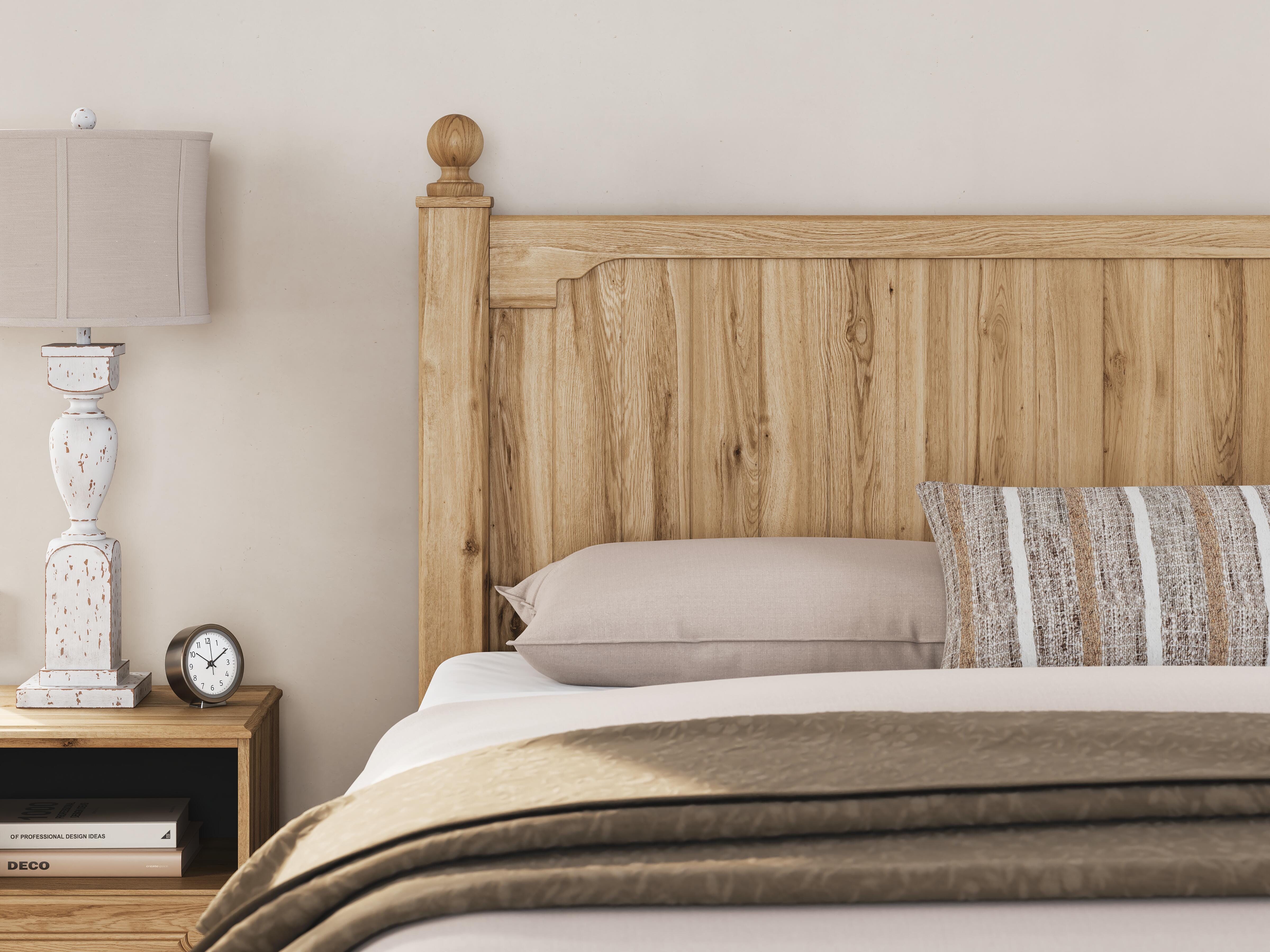 Cama King, cómoda, espejo y mesita de noche Galletyn - image 23