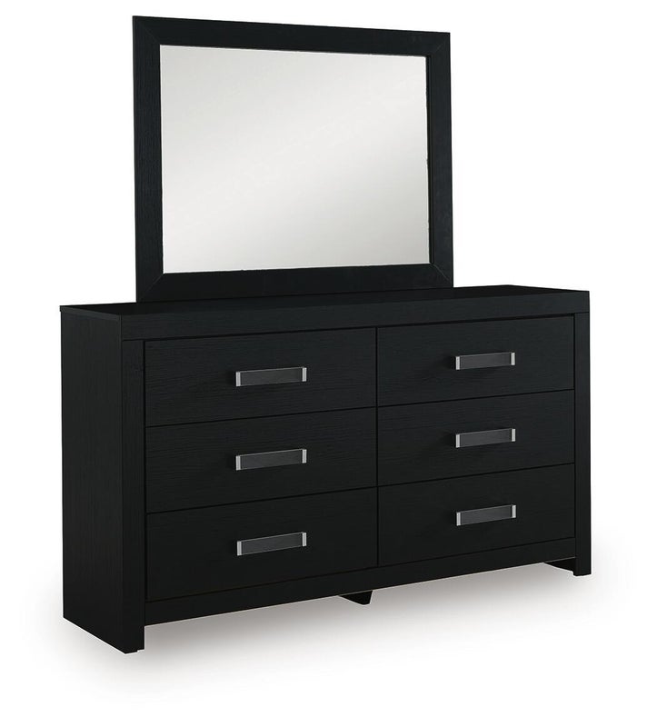 Raechalla Dresser and Mirror, Black